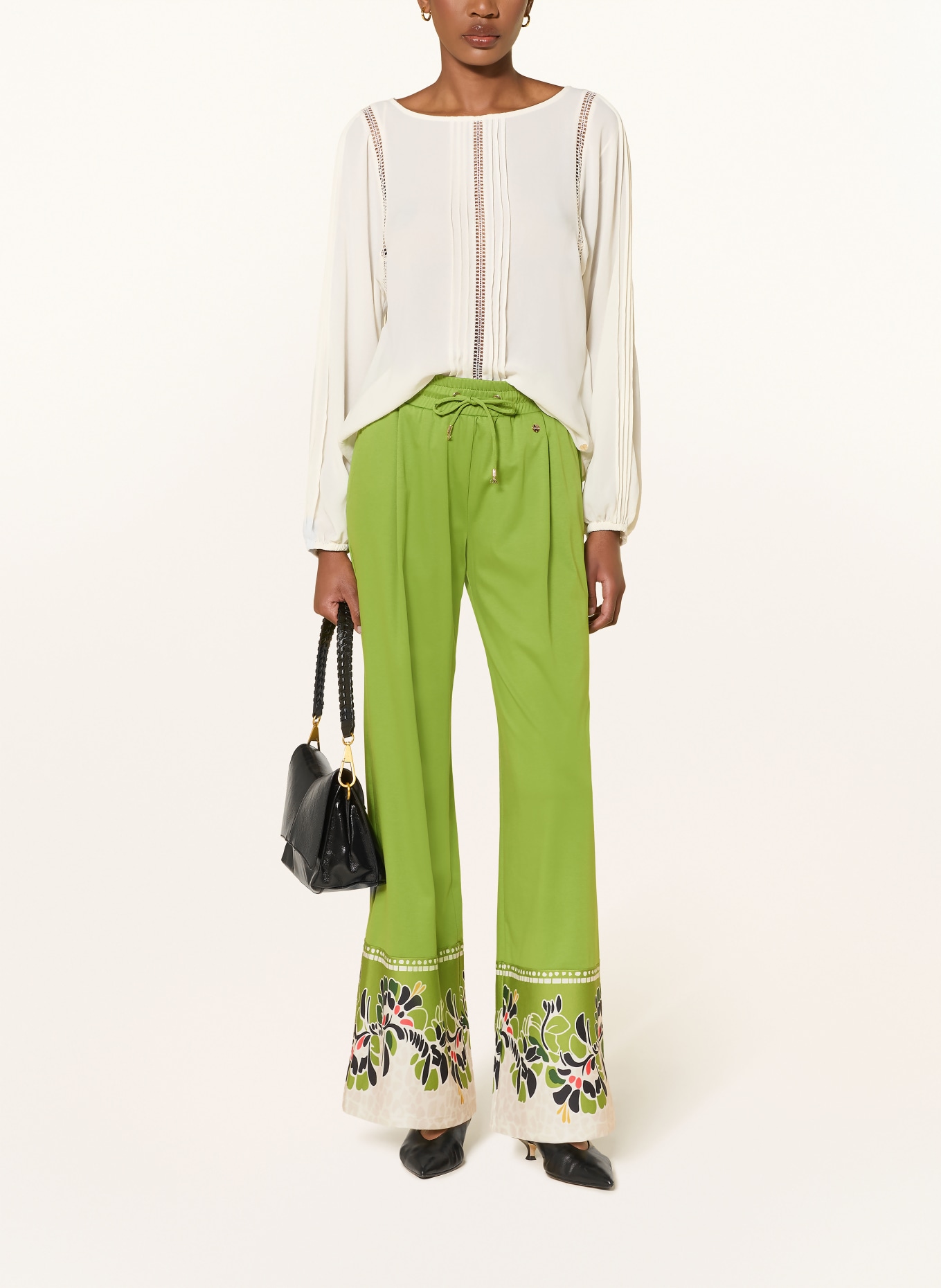 MARC CAIN Marlenehose WEDI: 526 garden green