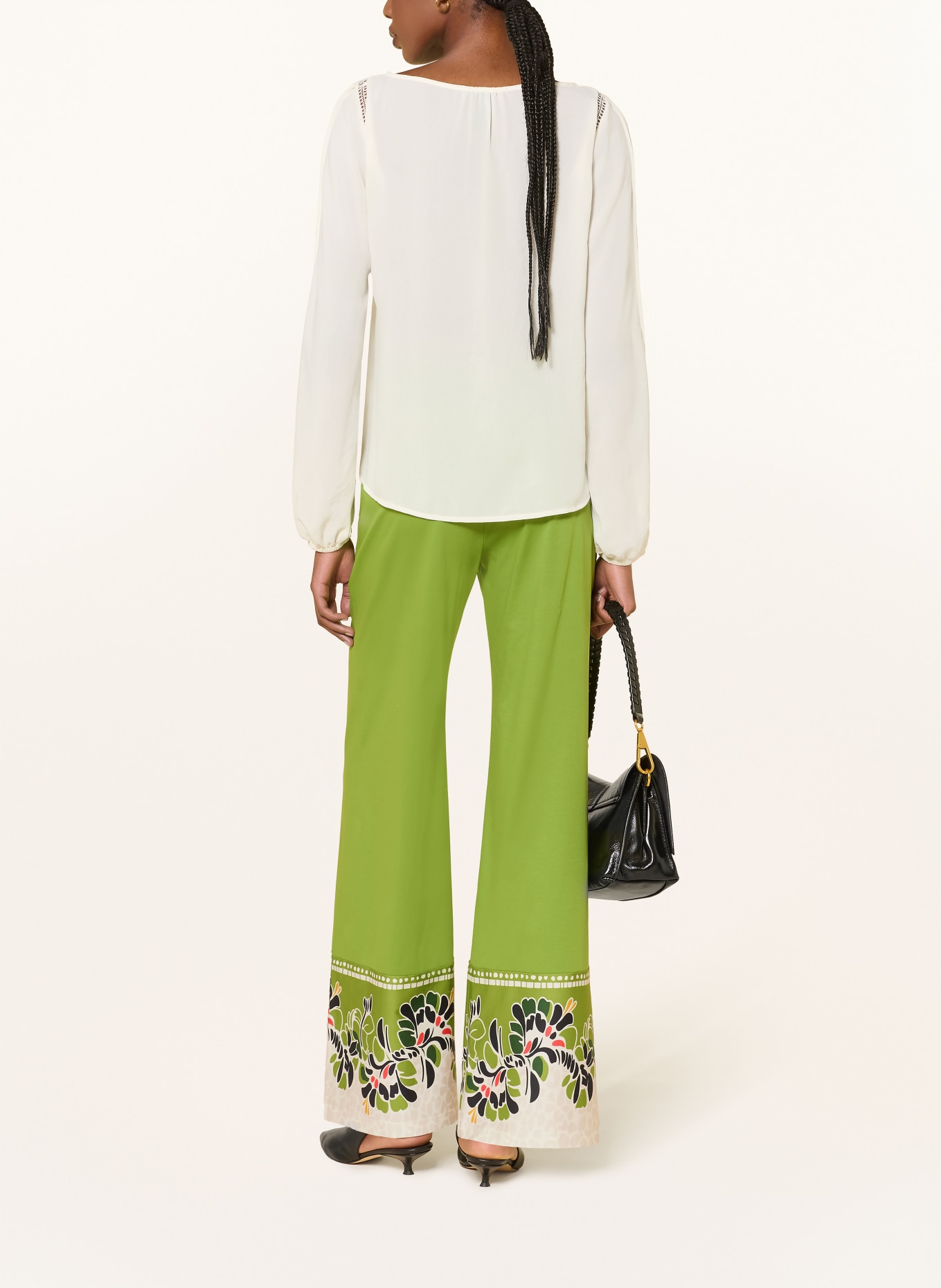 MARC CAIN Marlenehose WEDI: 526 garden green