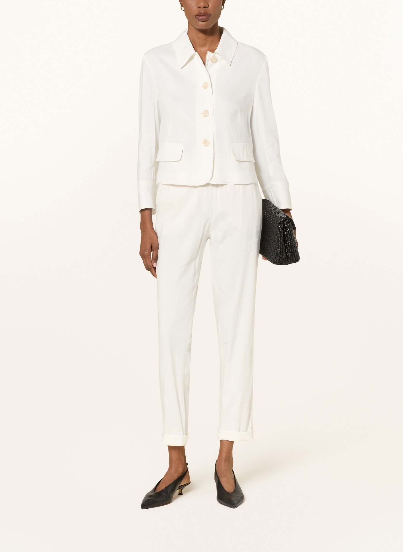 MARC CAIN Hose RHODOS mit Leinen: 110 off