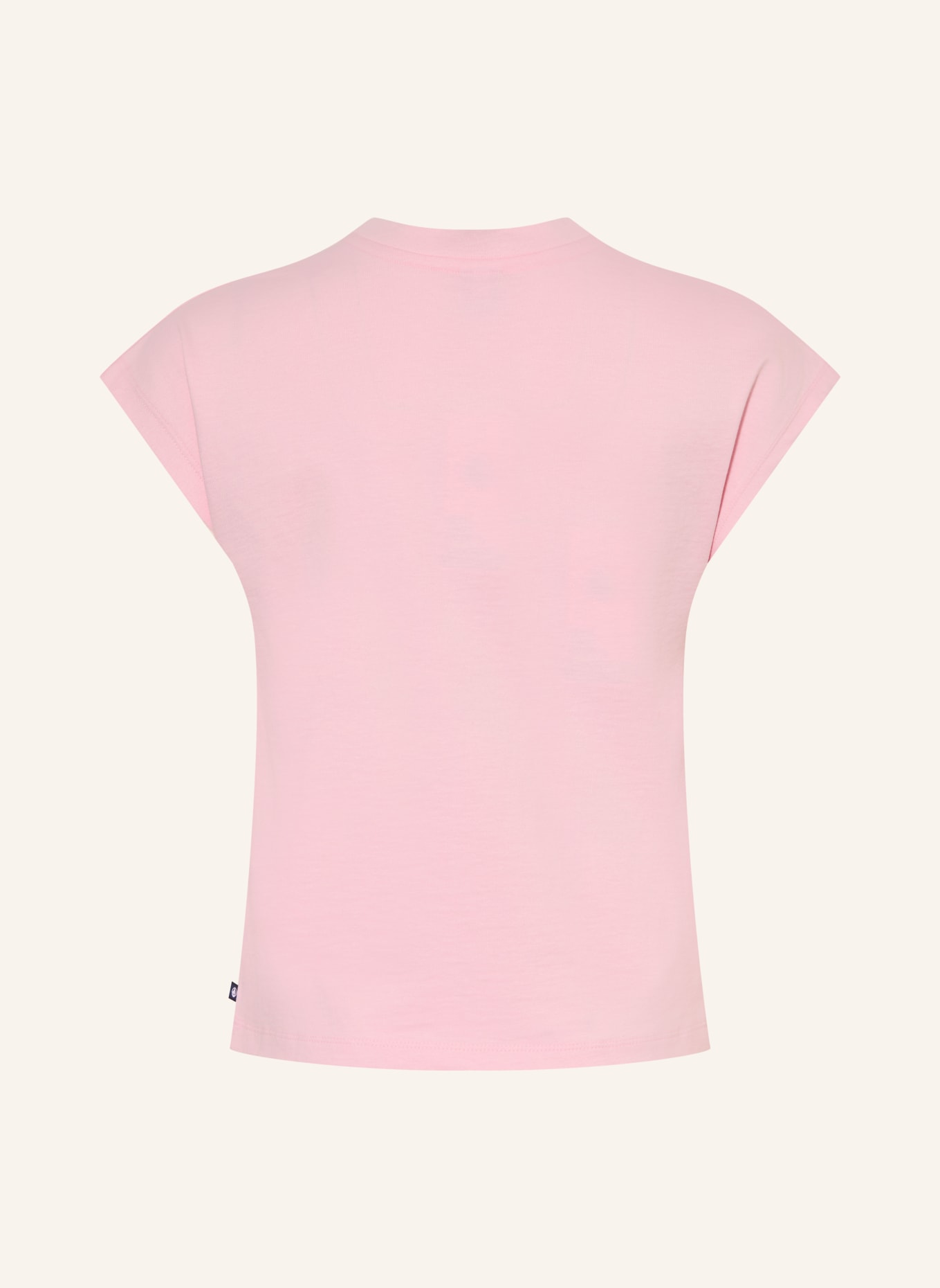 PETIT BATEAU T-shirt: ROZE / GEEL / WIT