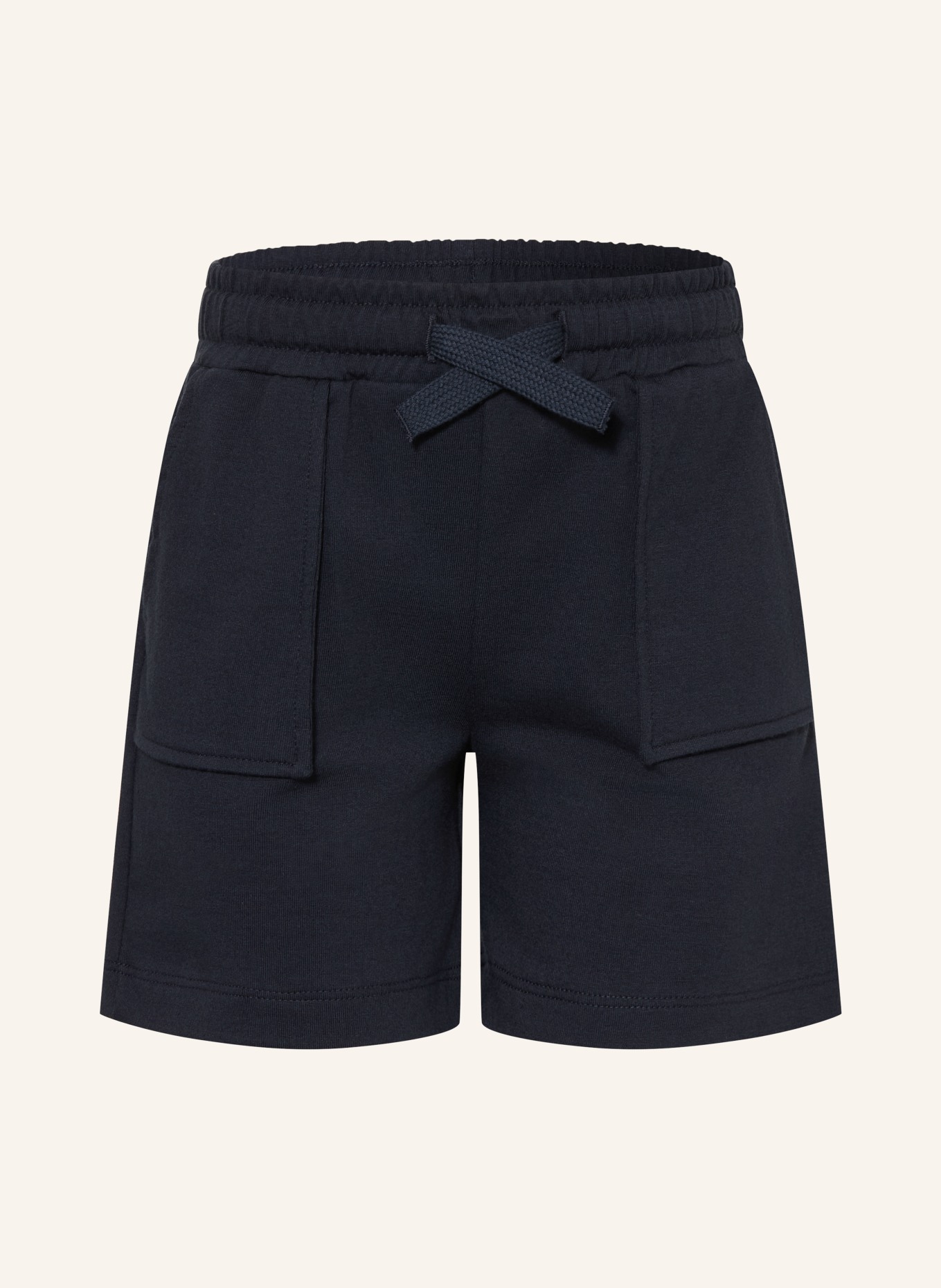 PETIT BATEAU short de survêtement: BLEU FONCÉ