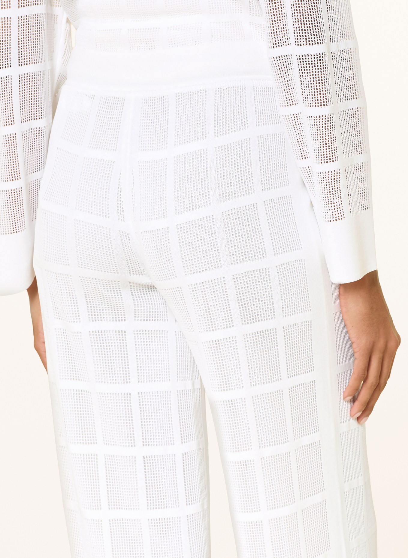 MARC CAIN Hose WELKOM aus Mesh: 110 off