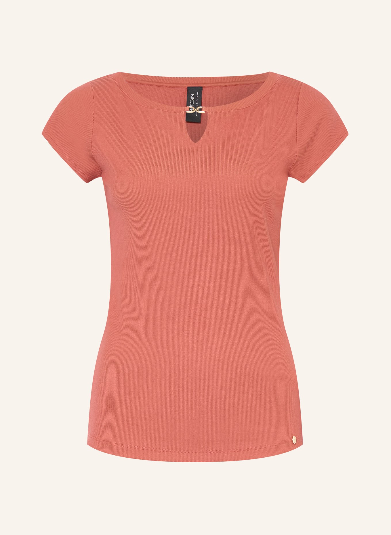 MARC CAIN T-Shirt: 488 etruscan red