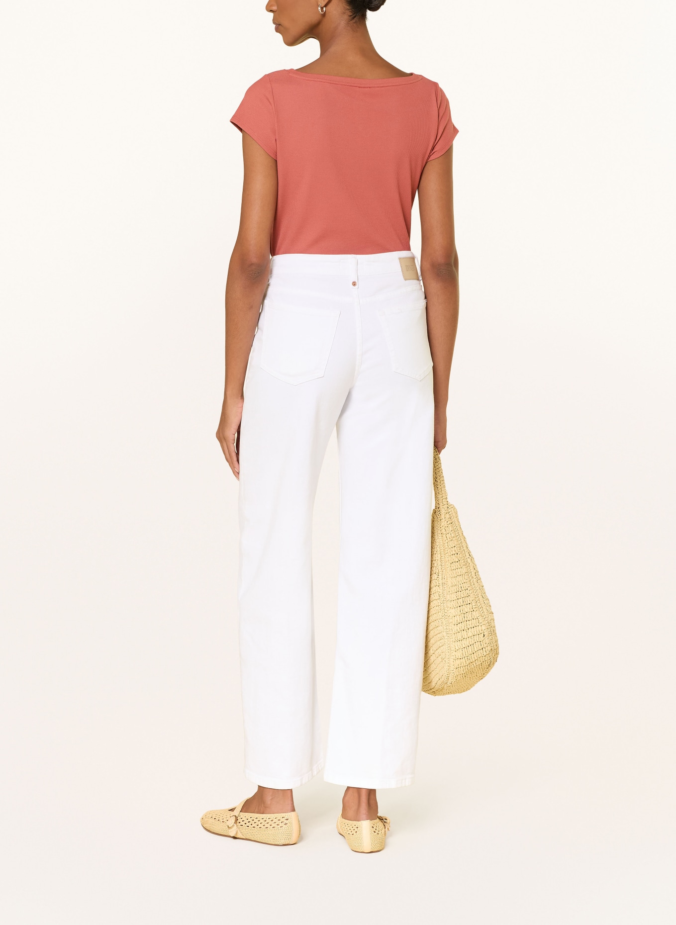 MARC CAIN T-Shirt: 488 etruscan red