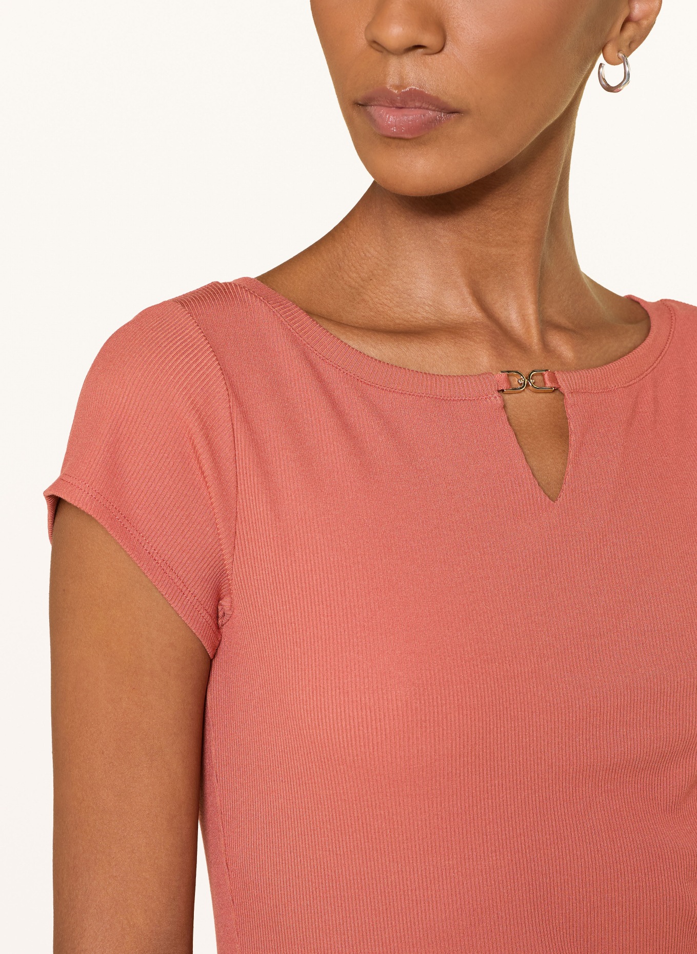 MARC CAIN T-Shirt: 488 etruscan red