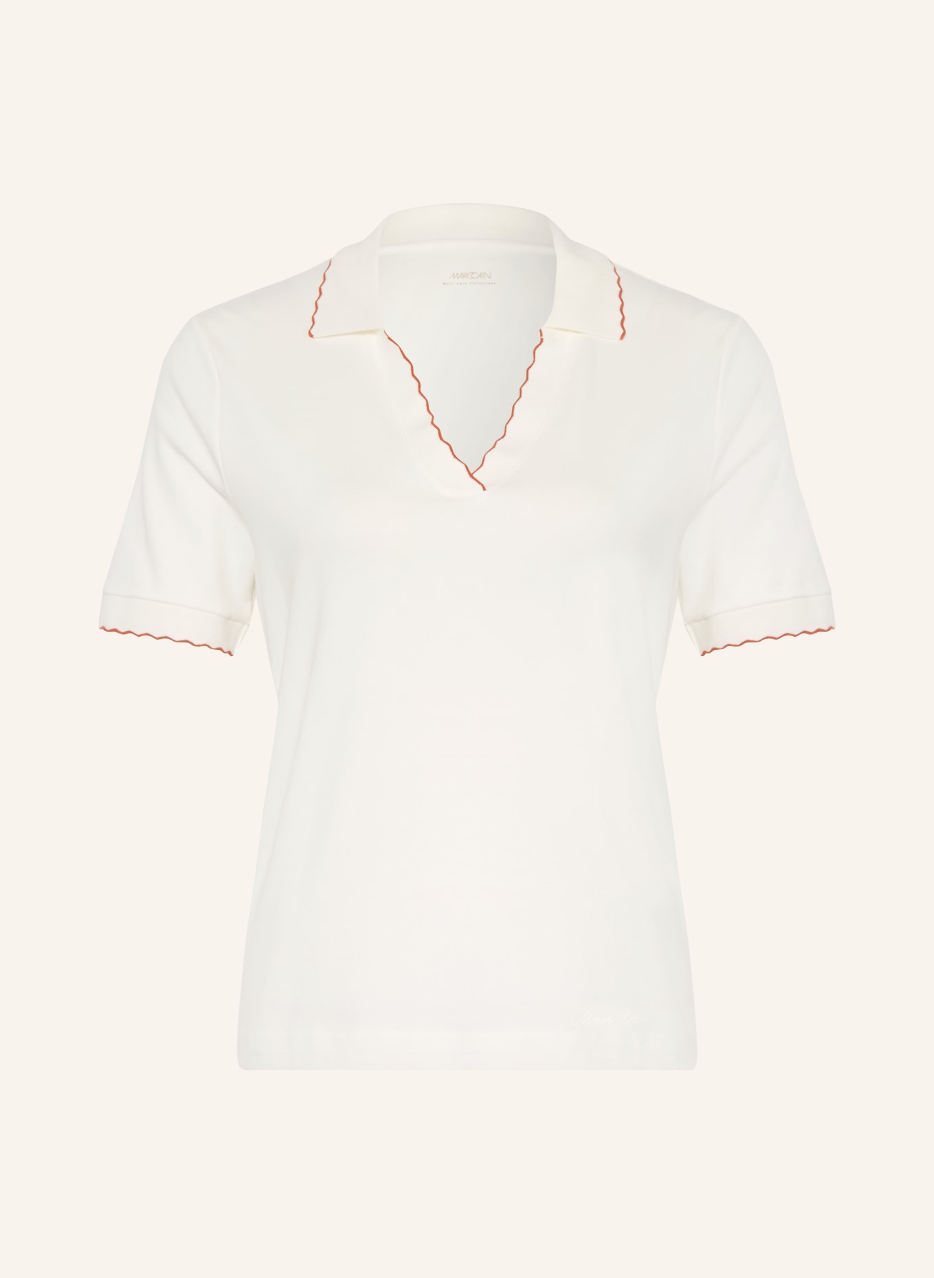 MARC CAIN Jersey-Poloshirt: 110 off