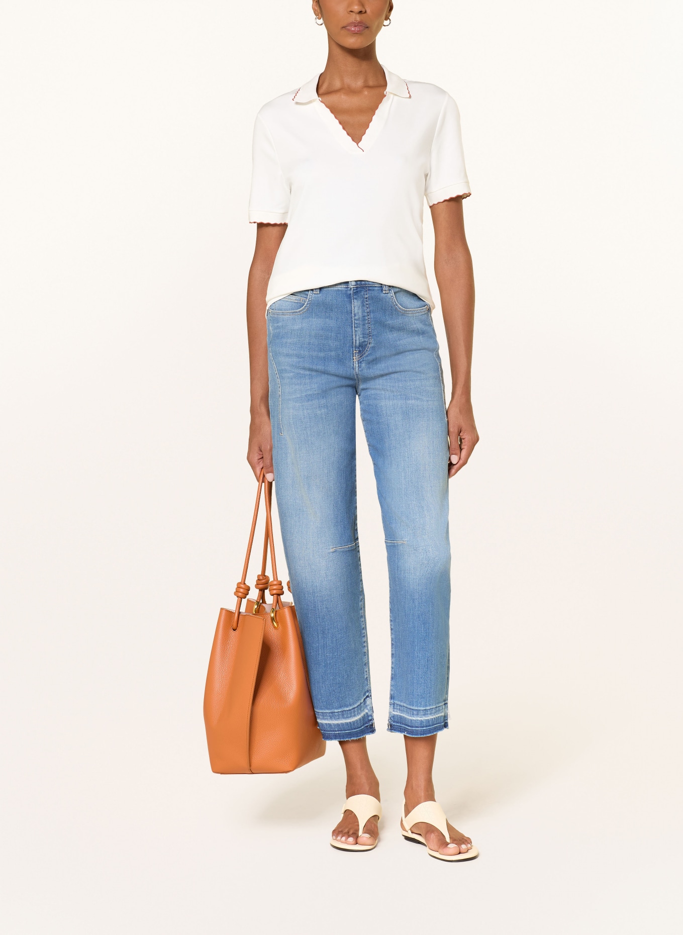 MARC CAIN Jersey-Poloshirt: 110 off