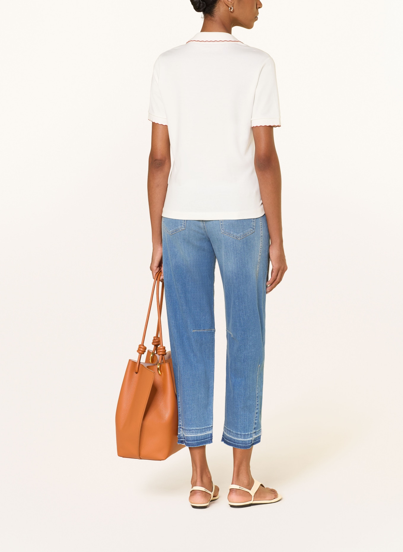 MARC CAIN Jersey-Poloshirt: 110 off