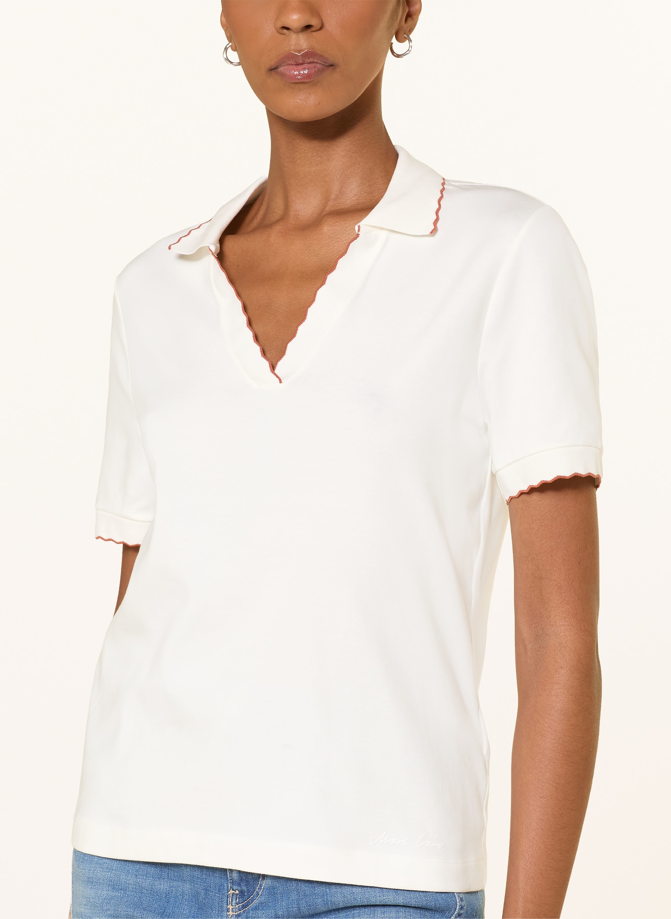 MARC CAIN Jersey-Poloshirt: 110 off