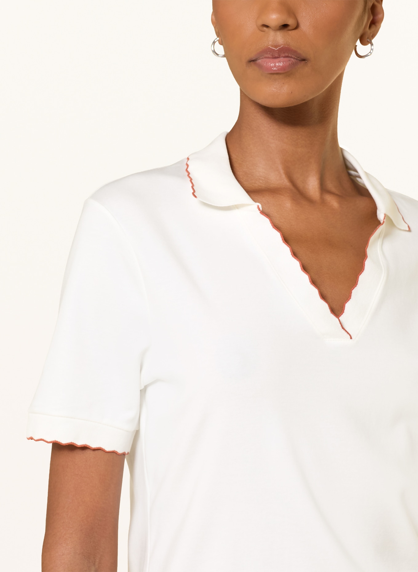 MARC CAIN Jersey-Poloshirt: 110 off