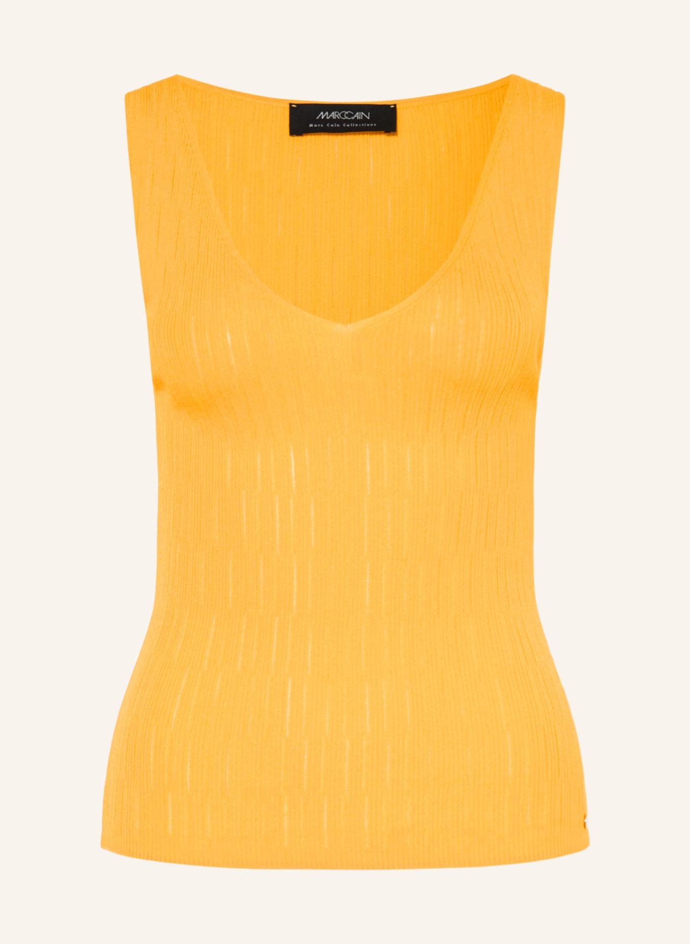 MARC CAIN Stricktop: 441 gold fusion