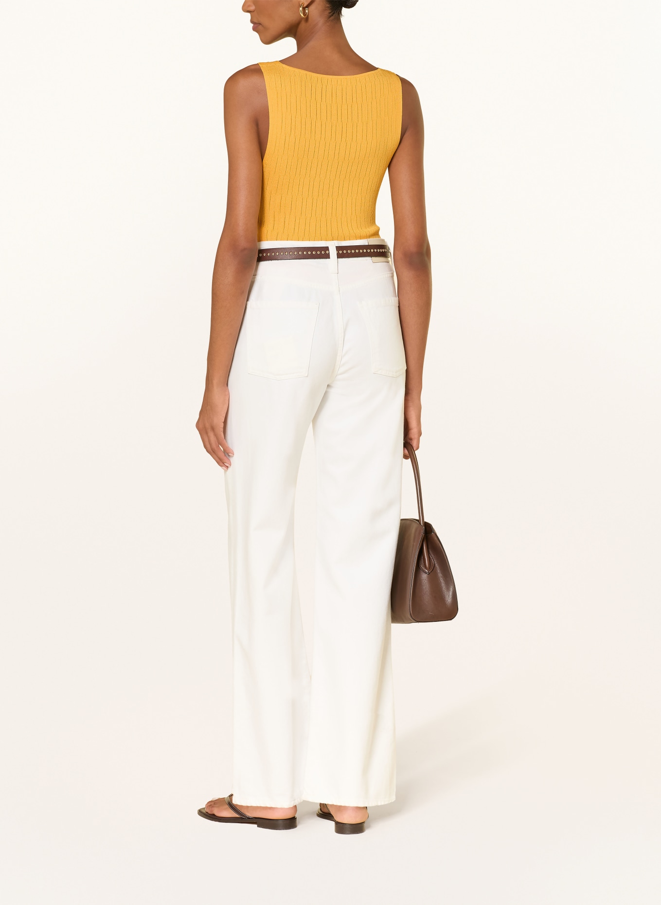 MARC CAIN Stricktop: 441 gold fusion