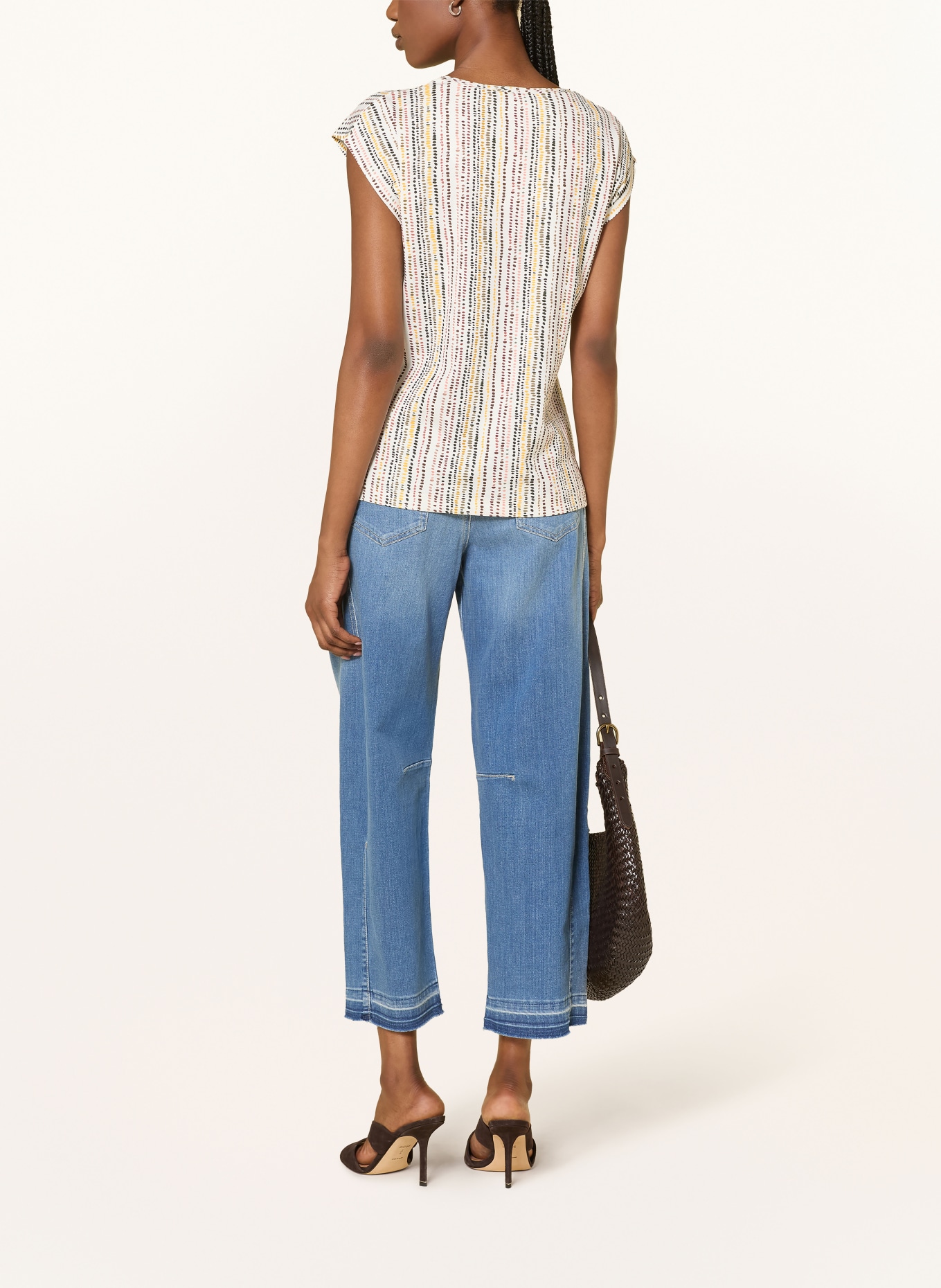 MARC CAIN T-Shirt: 488 etruscan red