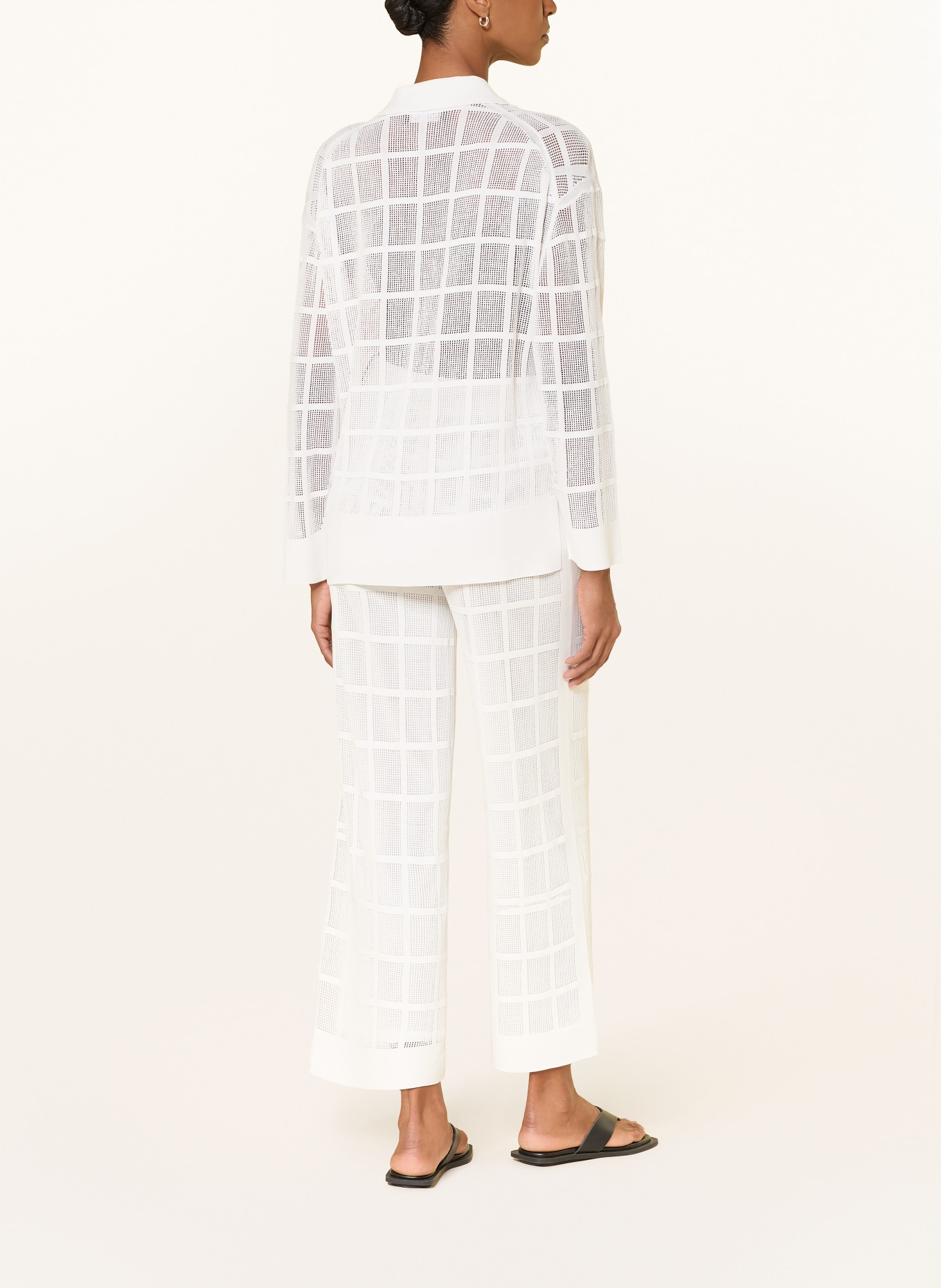 MARC CAIN Blusenshirt aus Mesh: 110 off