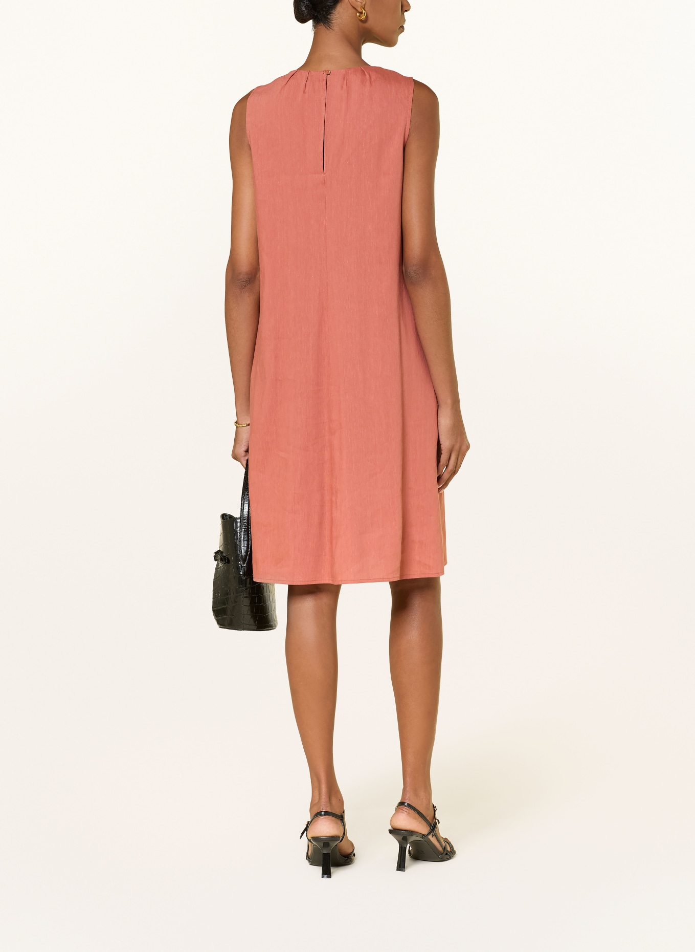 MARC CAIN Sukienka z lnu: 488 etruscan red