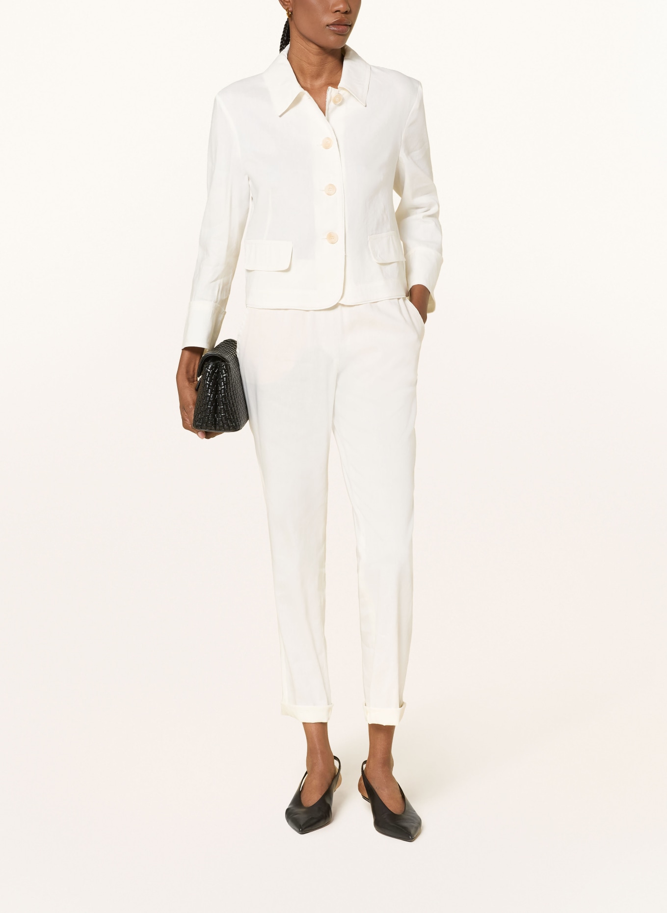 MARC CAIN Blazer with linen: 110 off