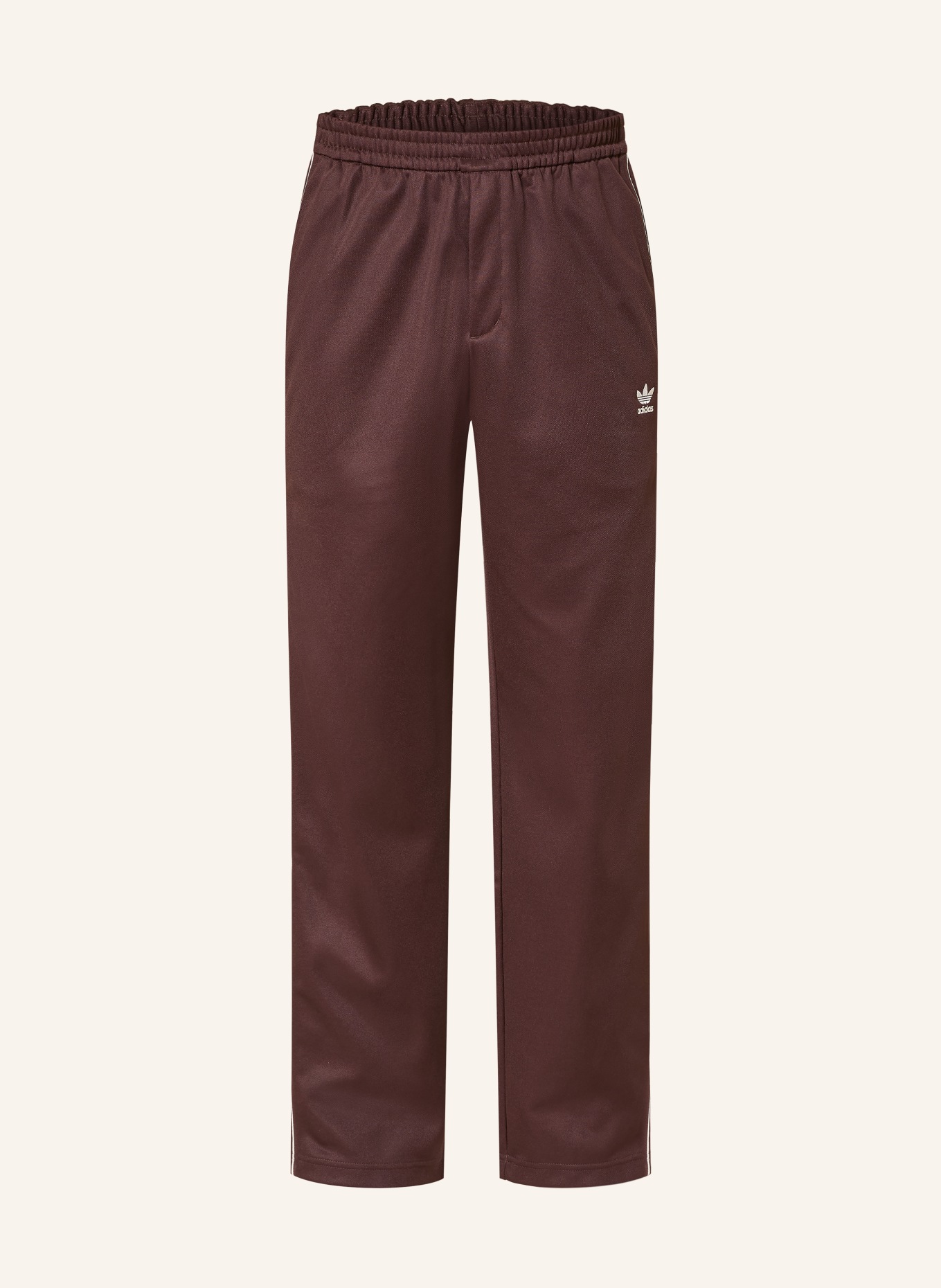 adidas Originals Track Pants WB TRACK PANT: DARK RED / ECRU