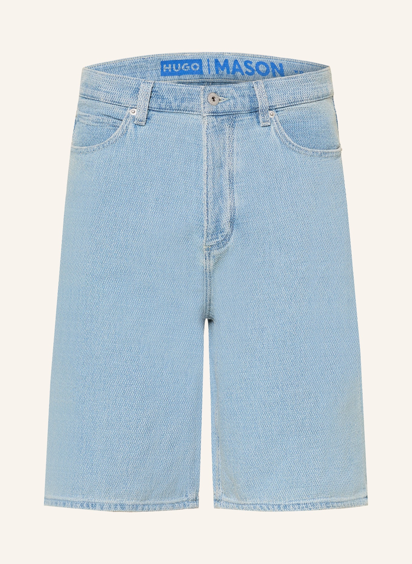 HUGO Jeansshorts MASON: 444 TURQUOISE/AQUA