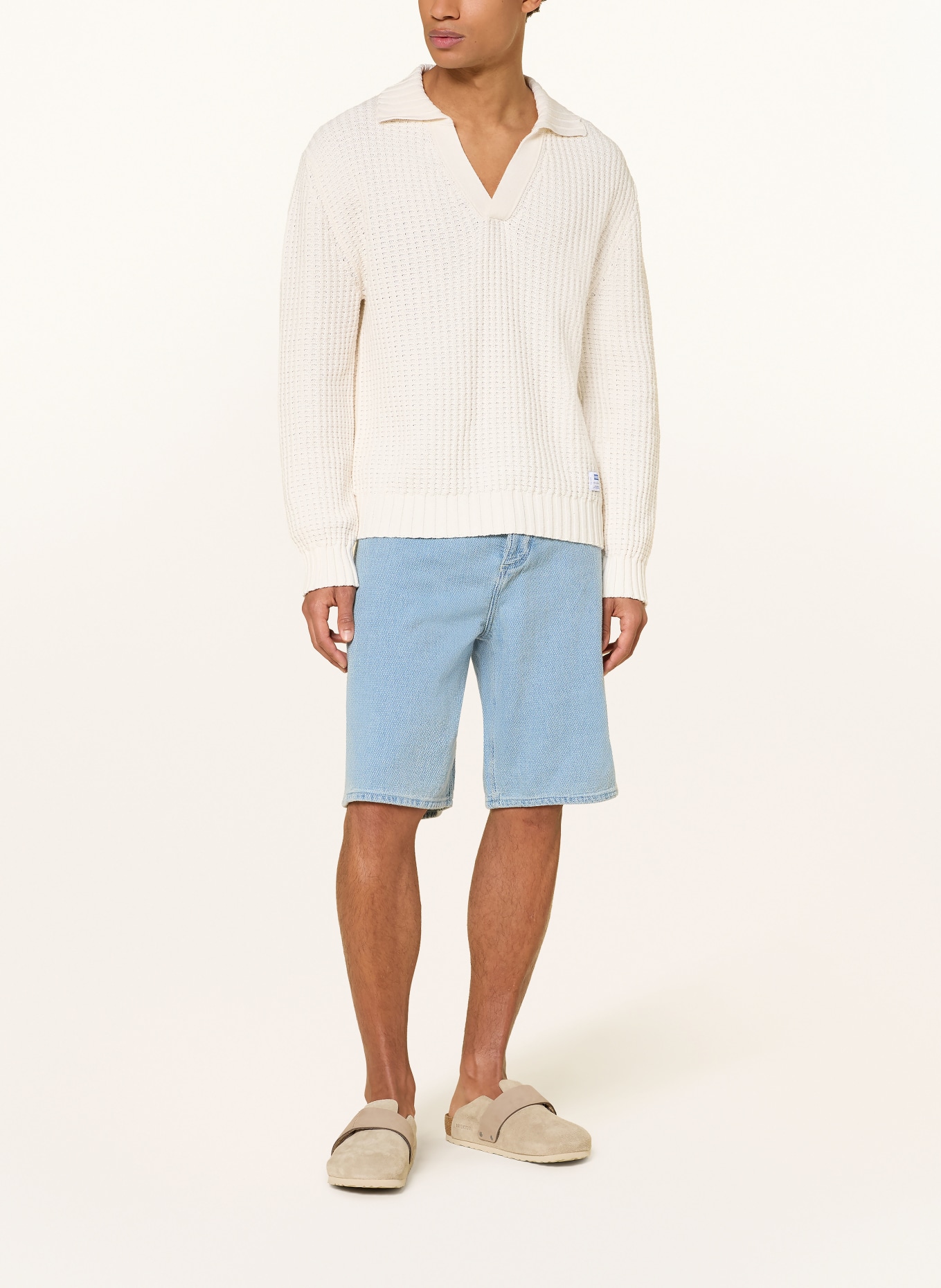 HUGO Jeansshorts MASON: 444 TURQUOISE/AQUA