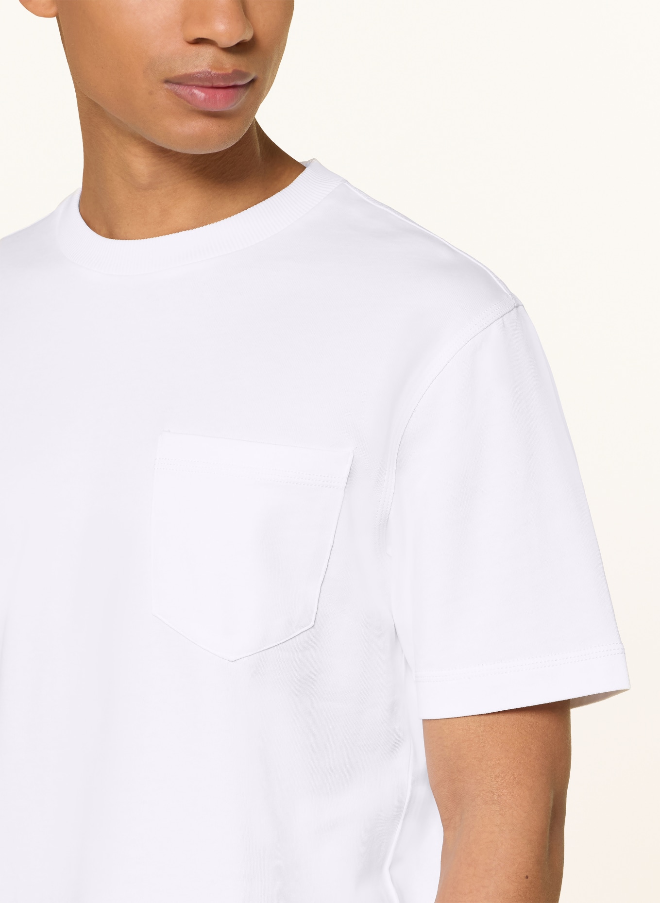 HUGO T-Shirt NESTITE: WEISS