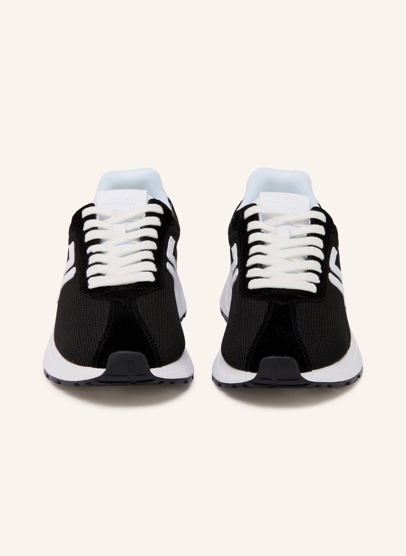 LLOYD Sneaker TEMPO: CZARNY / BIAŁY
