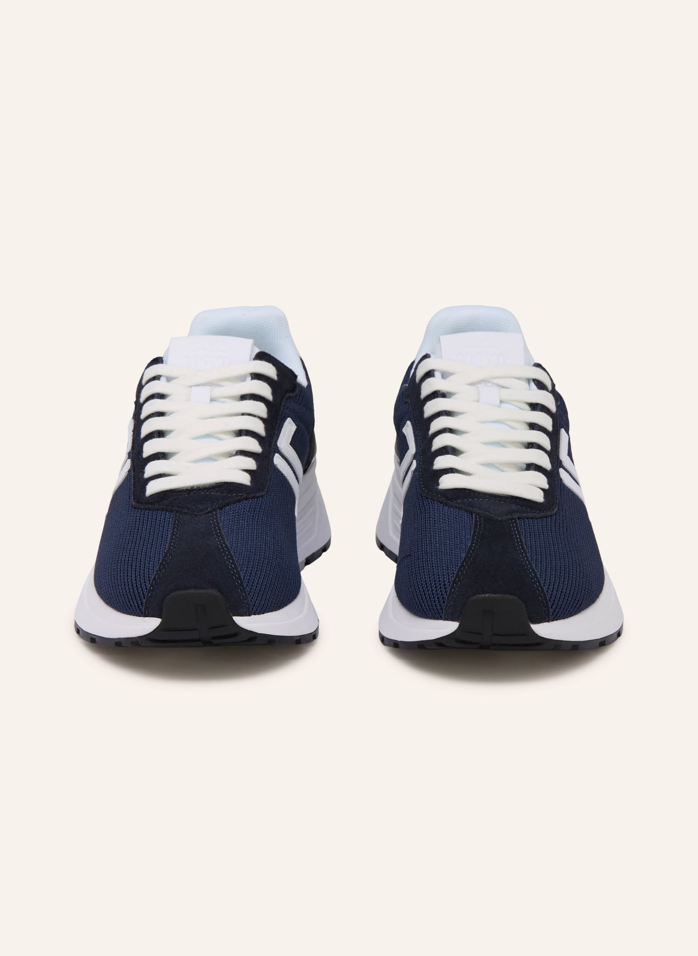 LLOYD Sneaker TEMPO: DUNKELBLAU / WEISS