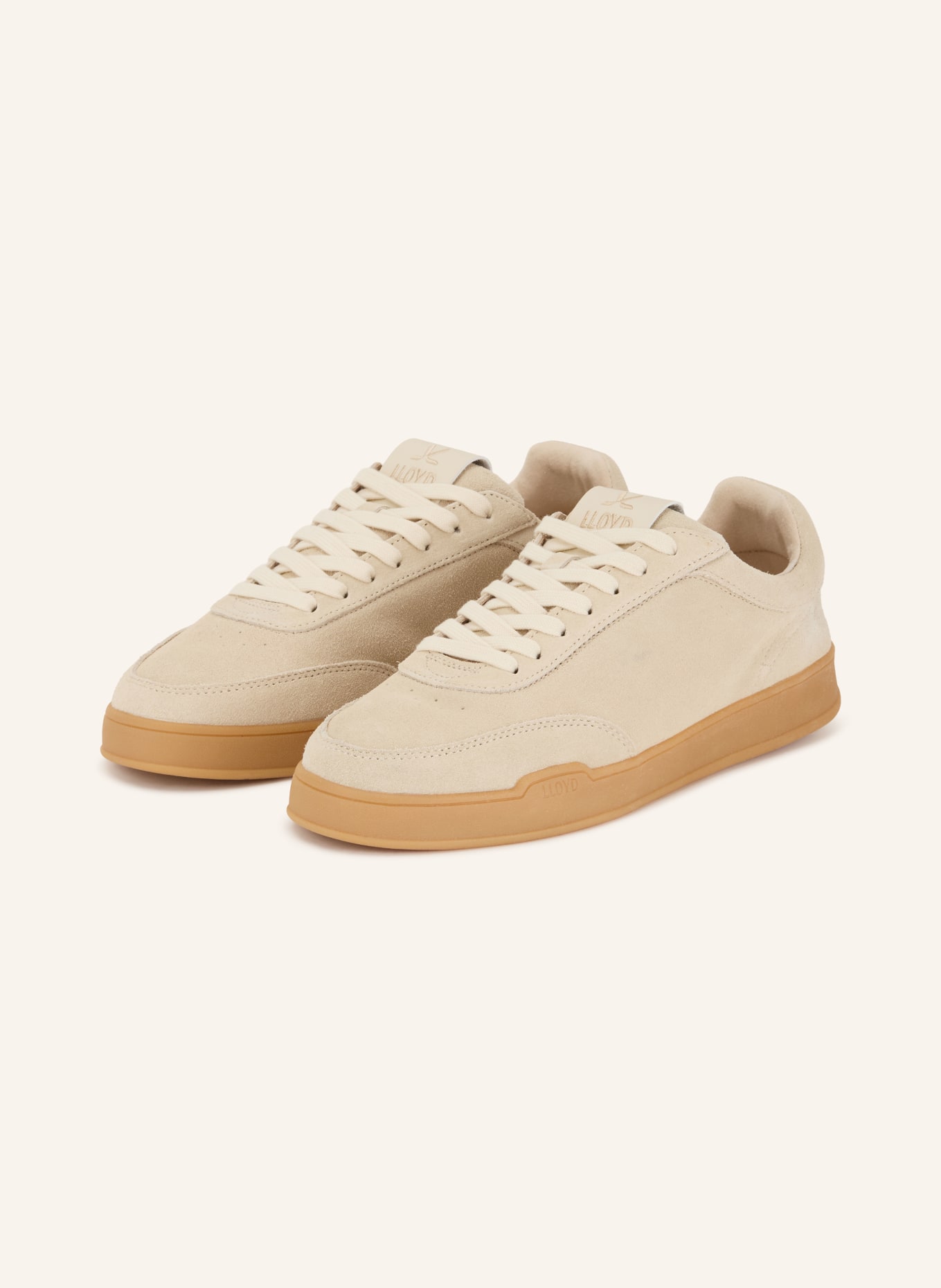 LLOYD PRIME Sneakers: BEIGE / CAMEL