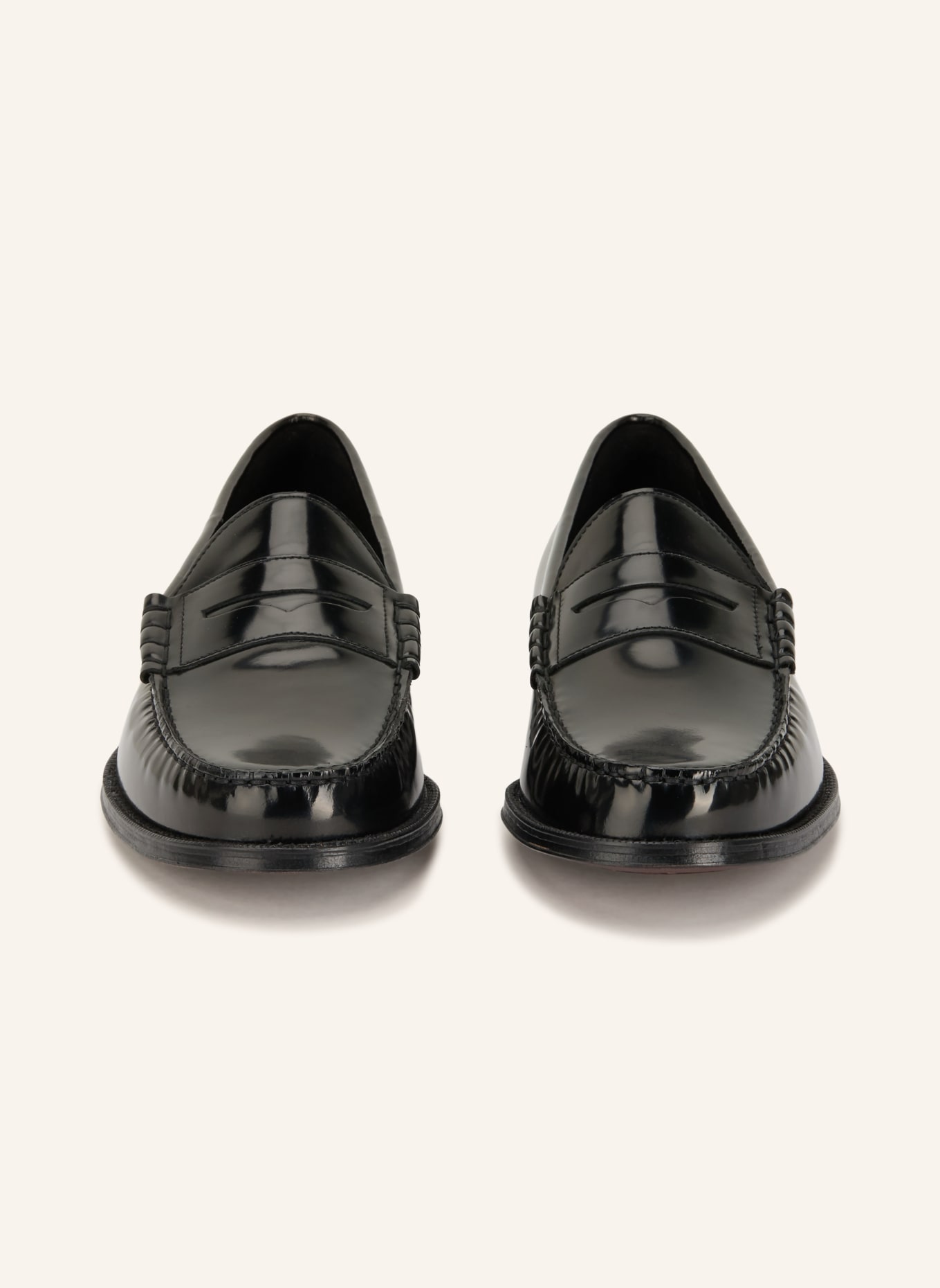 LLOYD CLOUT MOVE Penny Loafers: BLACK