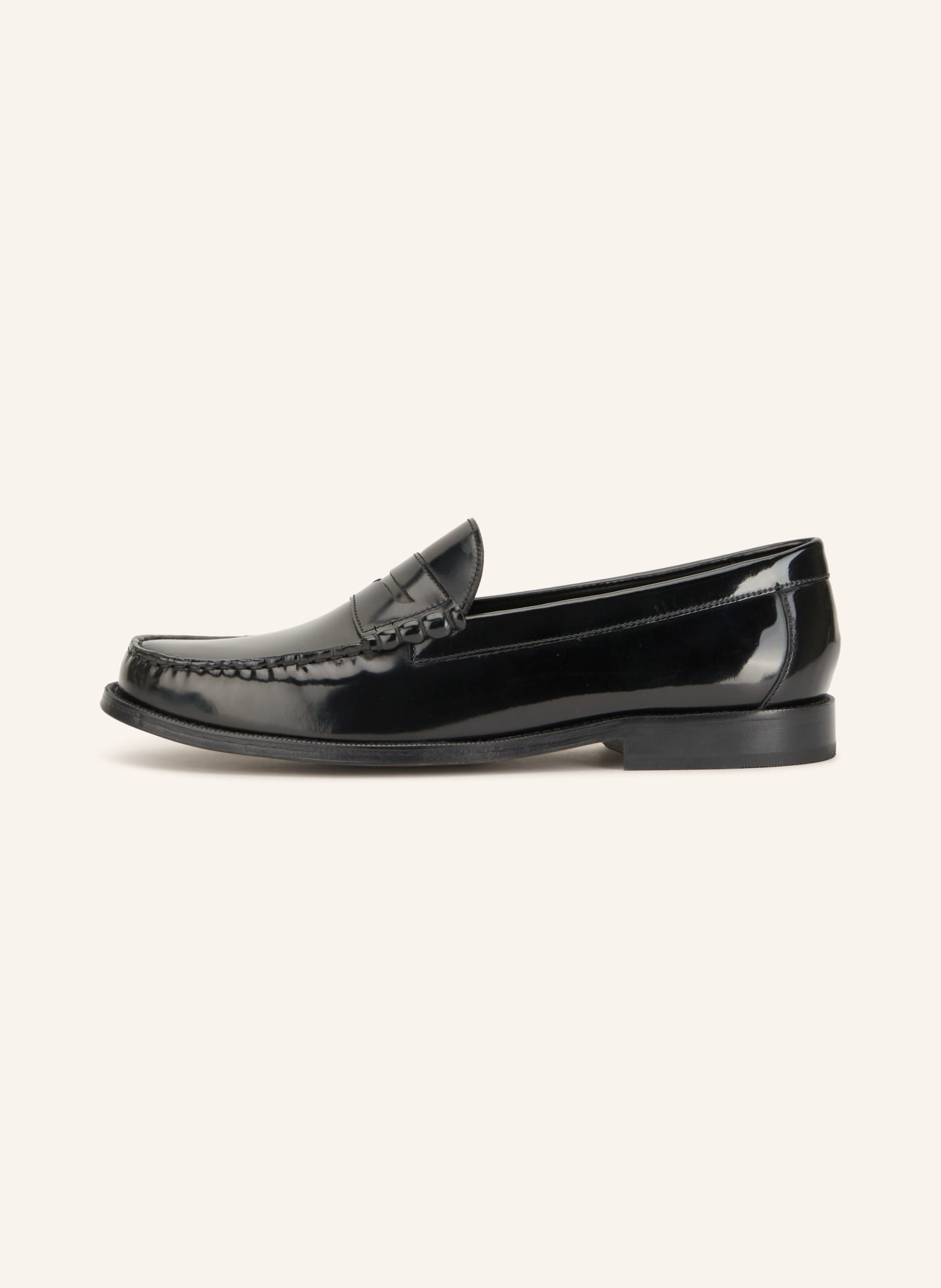 LLOYD CLOUT MOVE Penny Loafers: BLACK