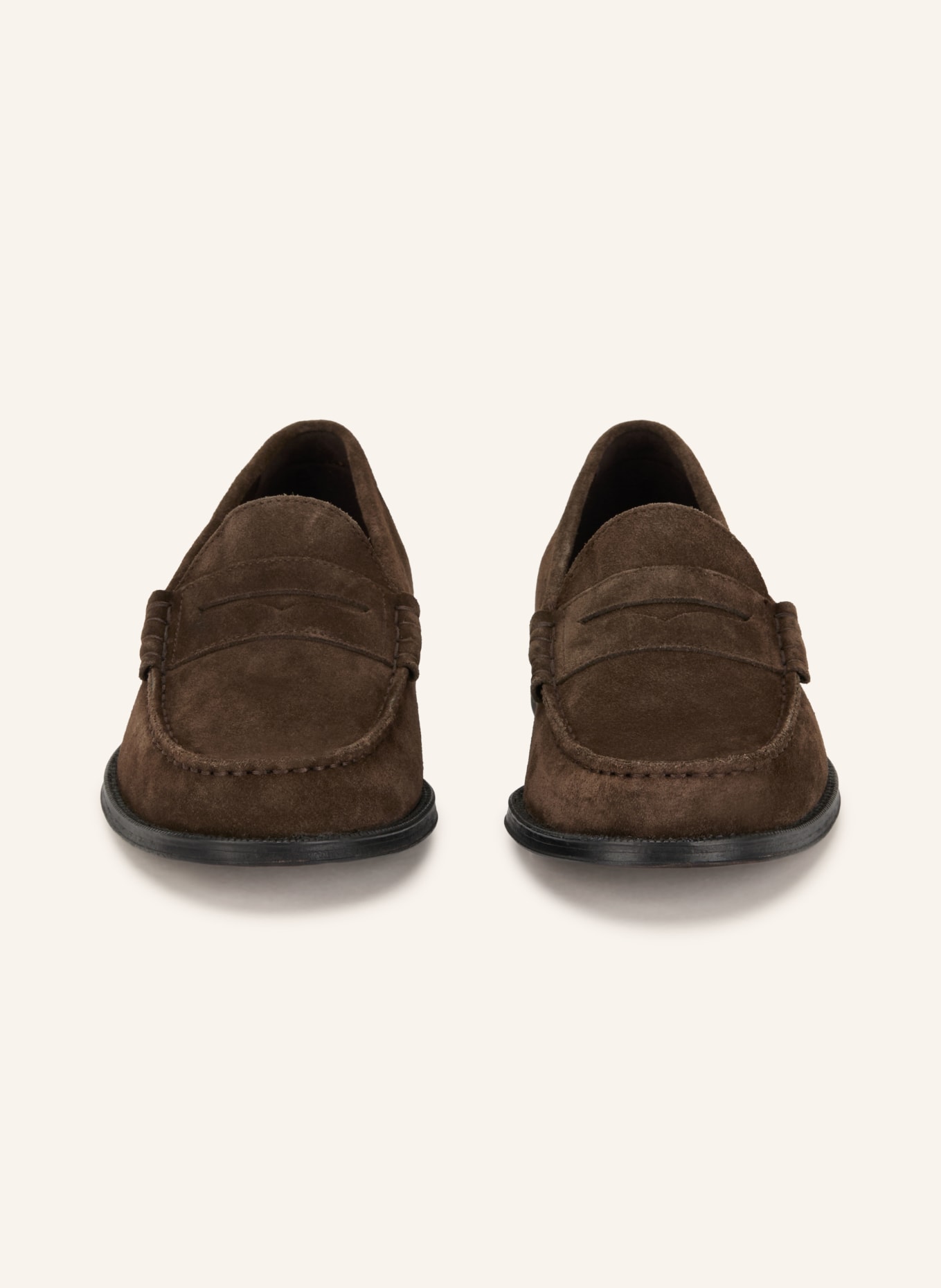 LLOYD CLOUT MOVE Penny Loafers: DARK BROWN