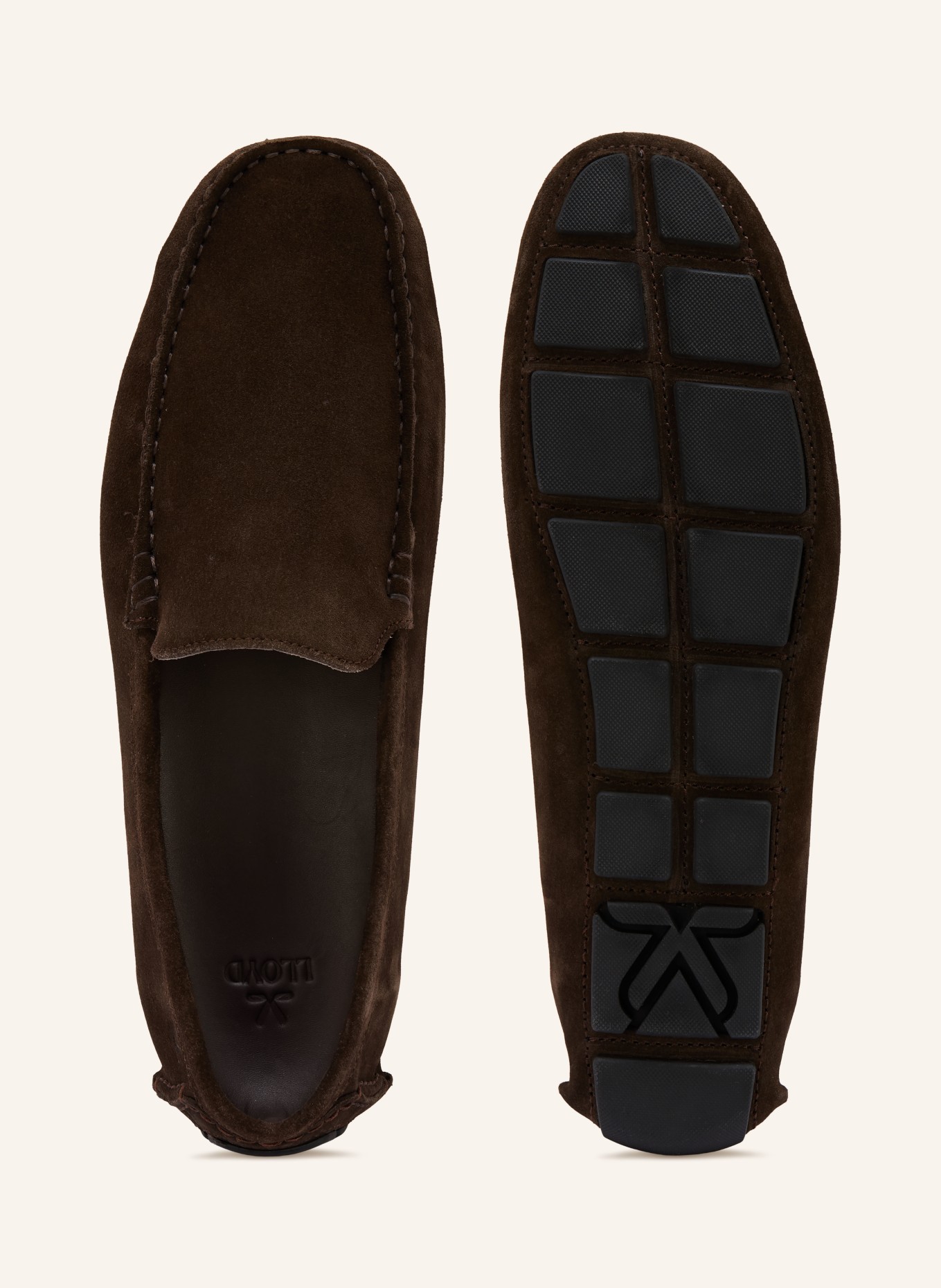LLOYD Slipper ROVER: DUNKELBRAUN