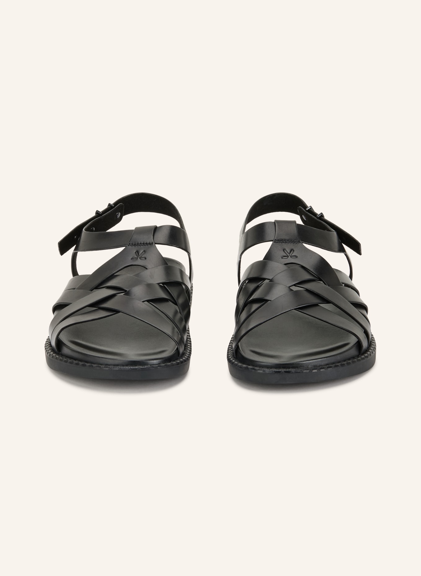 LLOYD Sandalen AXIS: ZWART