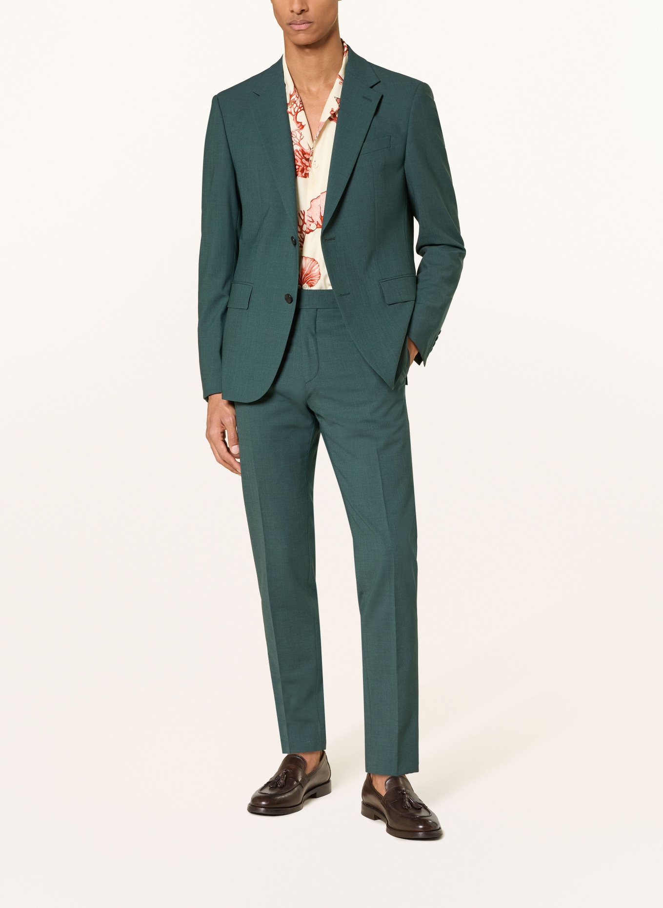 STRELLSON MELWIN Slim Fit Suit Pants: 305 Dark Green 305