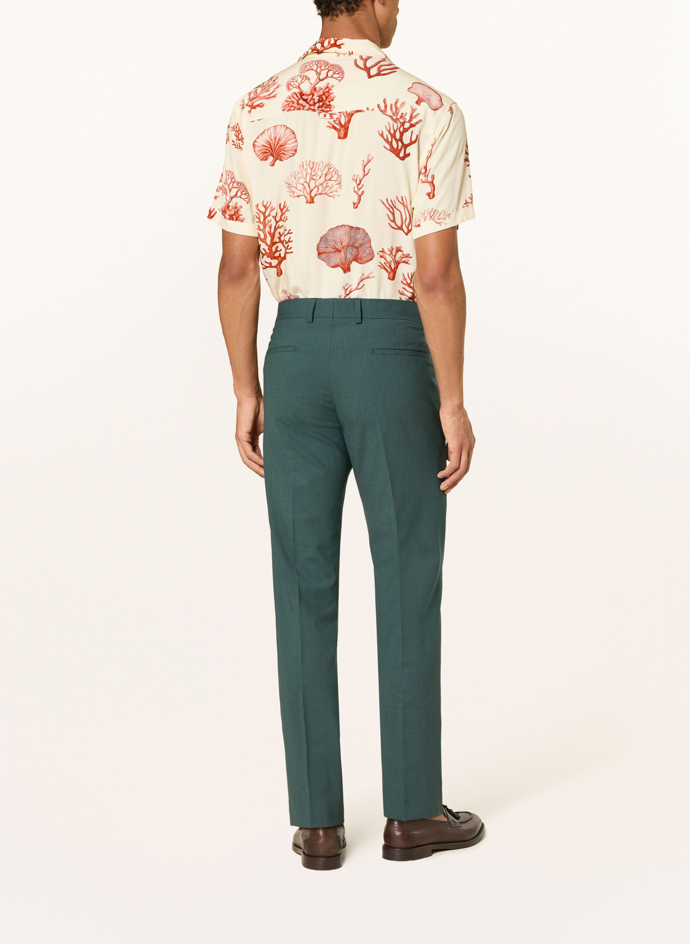 STRELLSON MELWIN Slim Fit Suit Pants: 305 Dark Green 305