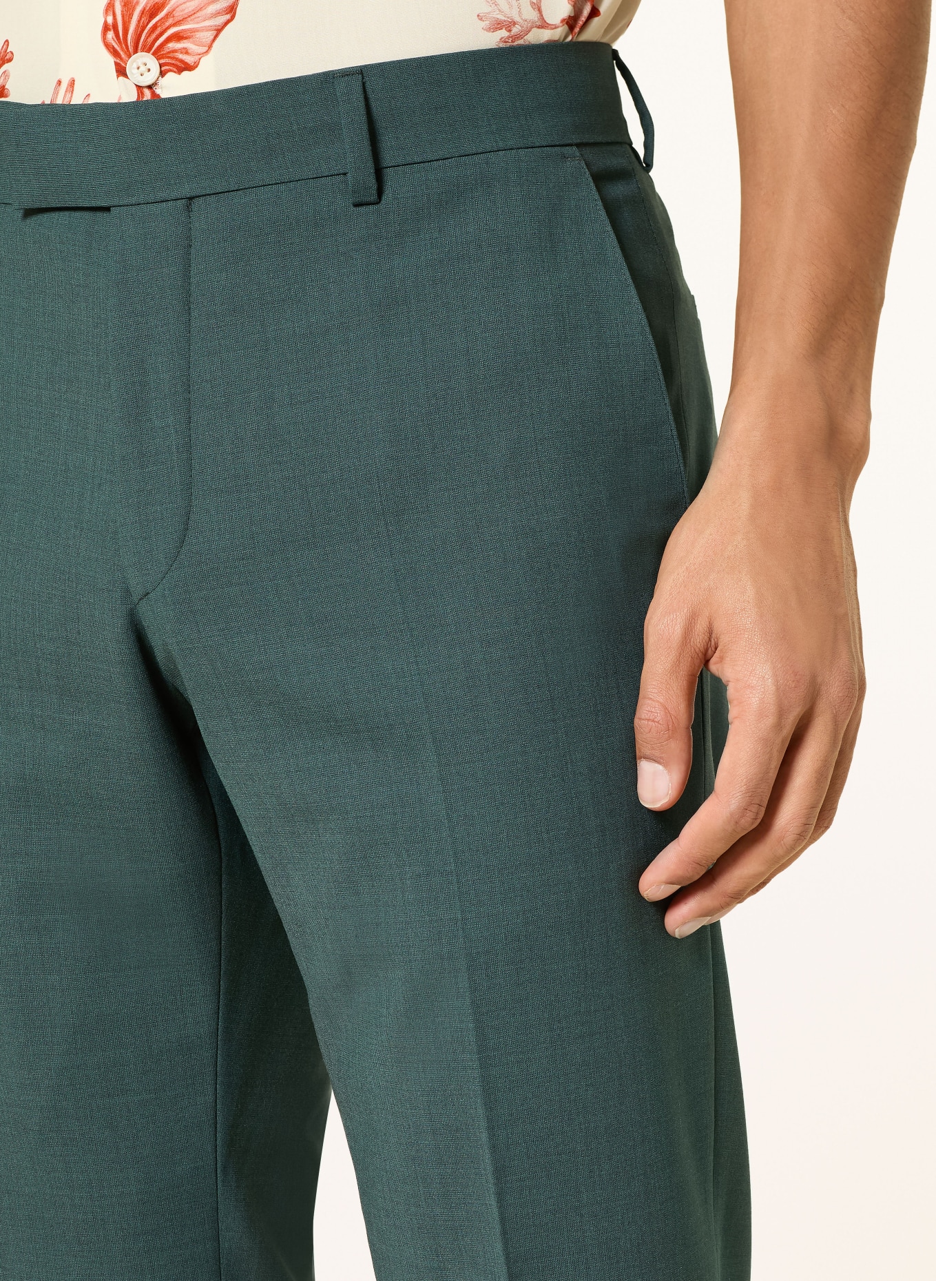 STRELLSON MELWIN Slim Fit Suit Pants: 305 Dark Green 305