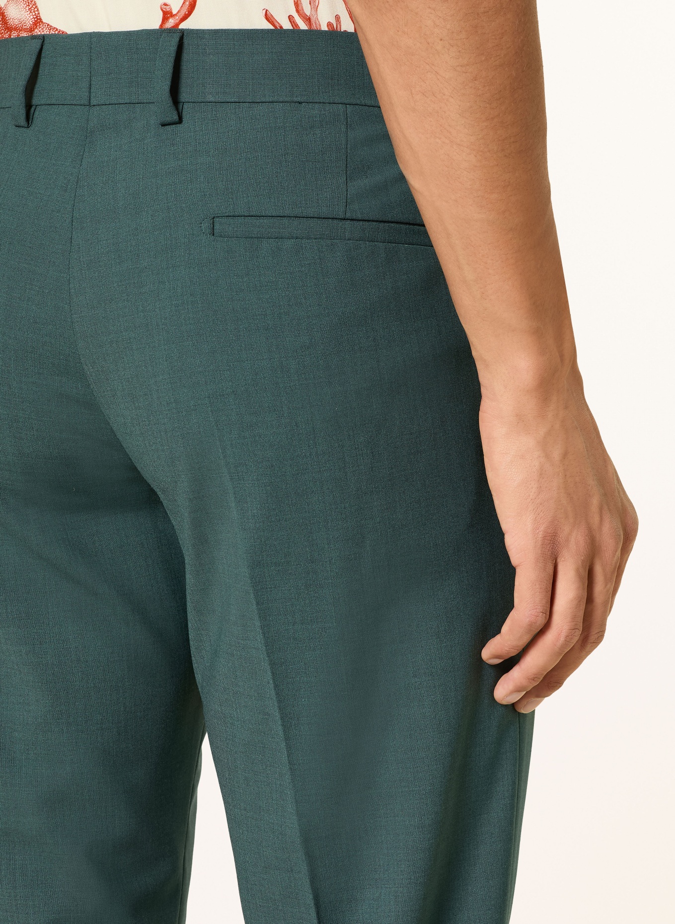 STRELLSON MELWIN Slim Fit Suit Pants: 305 Dark Green 305