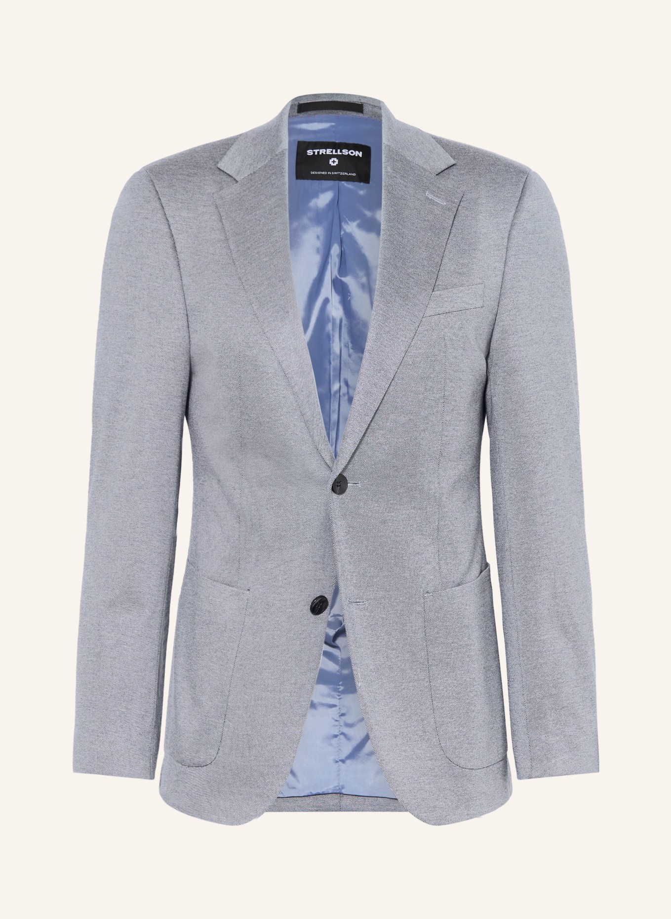STRELLSON ARNDT slim fit suit jacket made from jersey: 410 Navy 410