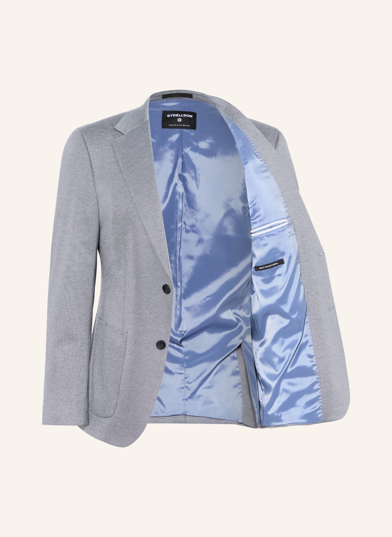 STRELLSON ARNDT slim fit suit jacket made from jersey: 410 Navy 410