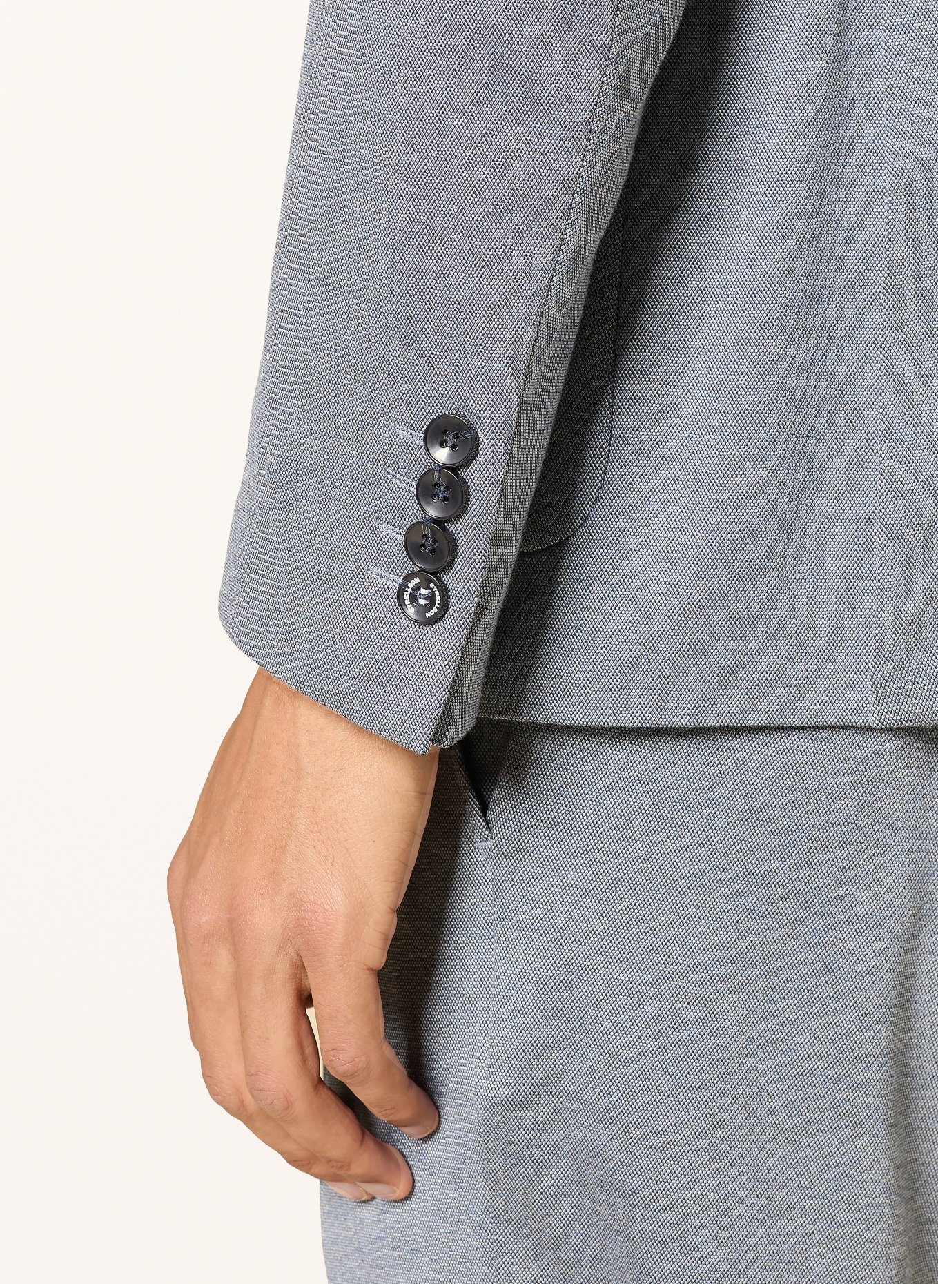 STRELLSON ARNDT slim fit suit jacket made from jersey: 410 Navy 410