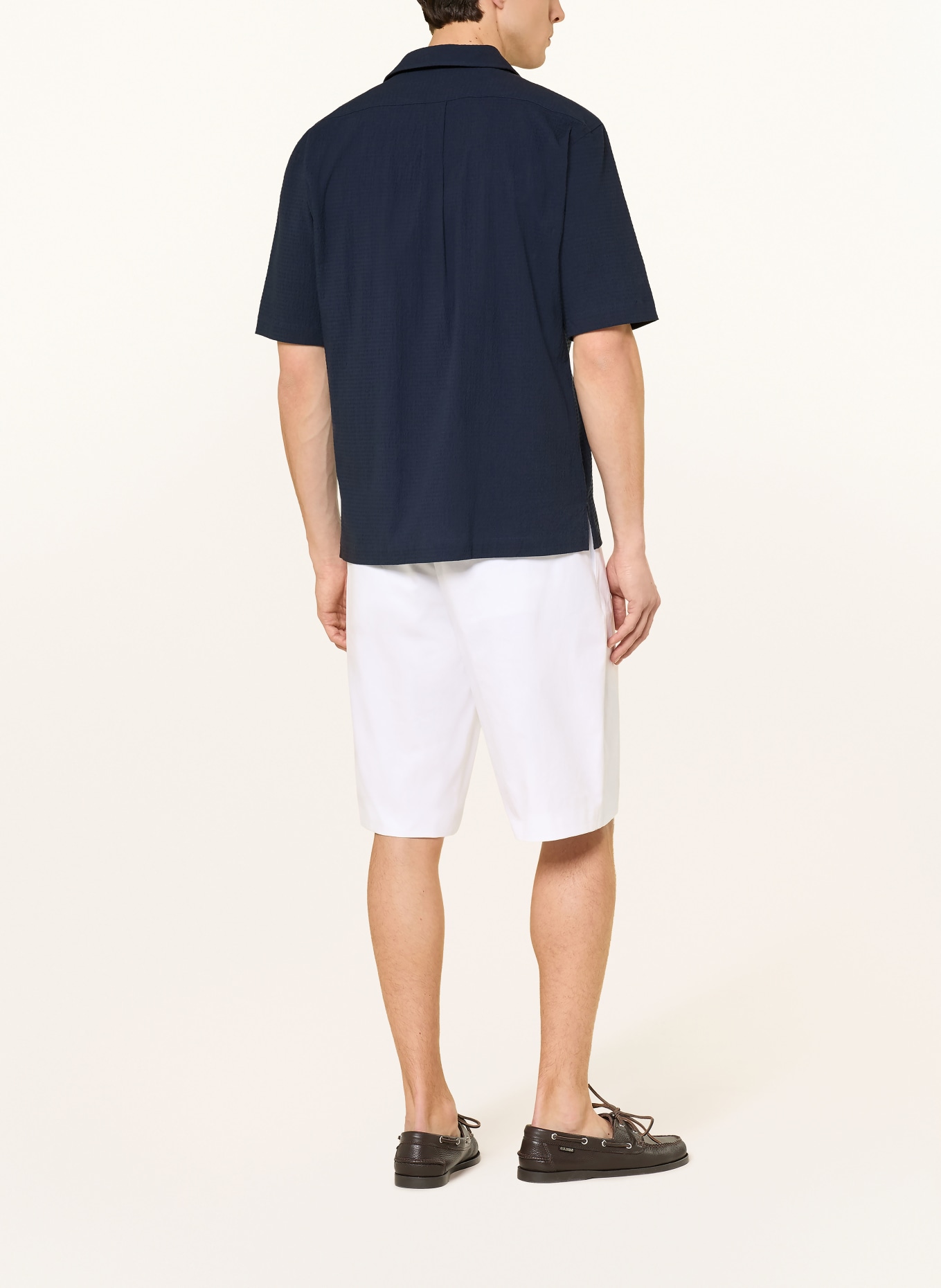 DIGEL move ALFIE Resort Shirt, Regular Fit: DARK BLUE