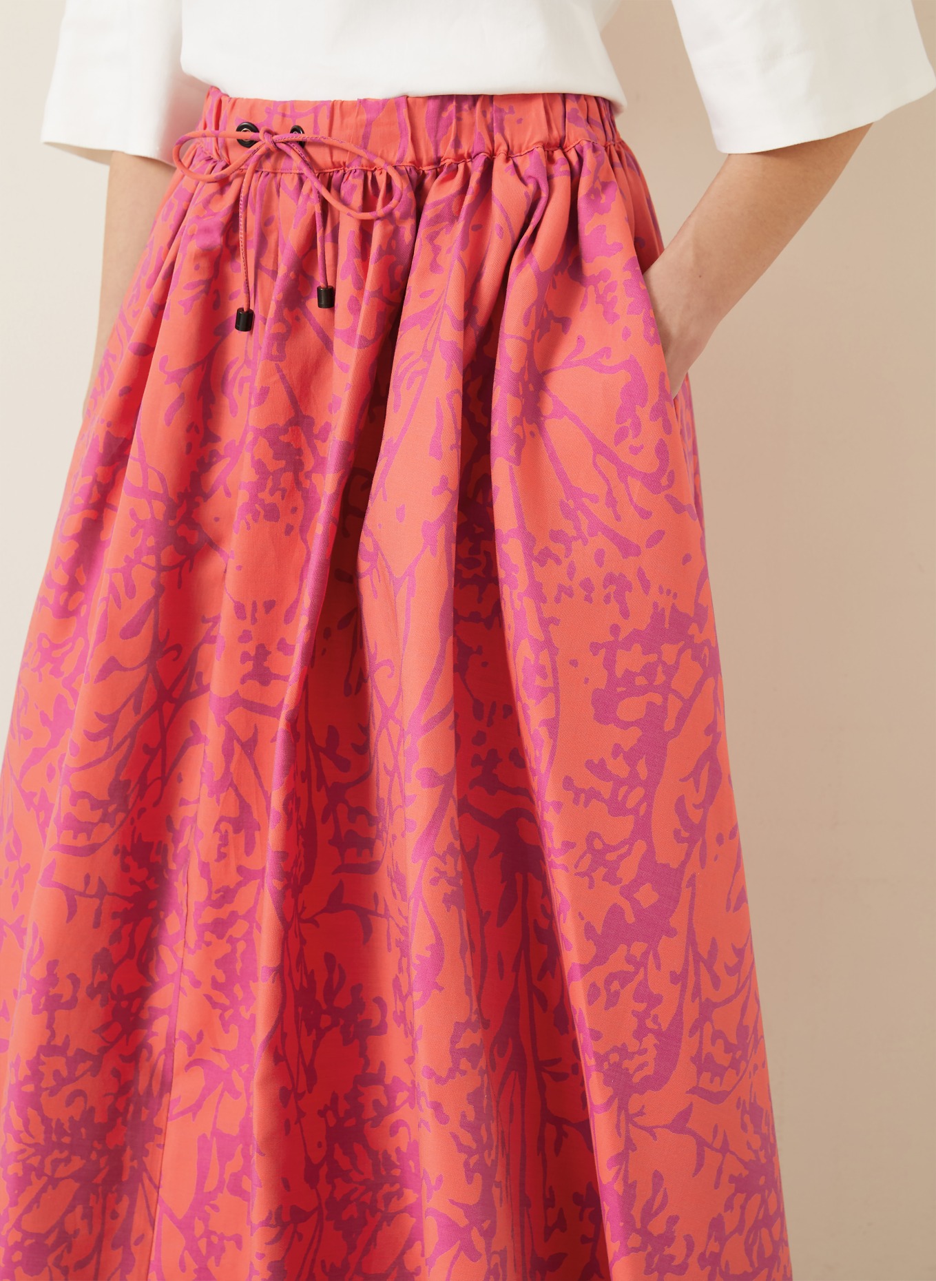 Max Mara Sukně: ČERVENÁ / FIALOVÁ