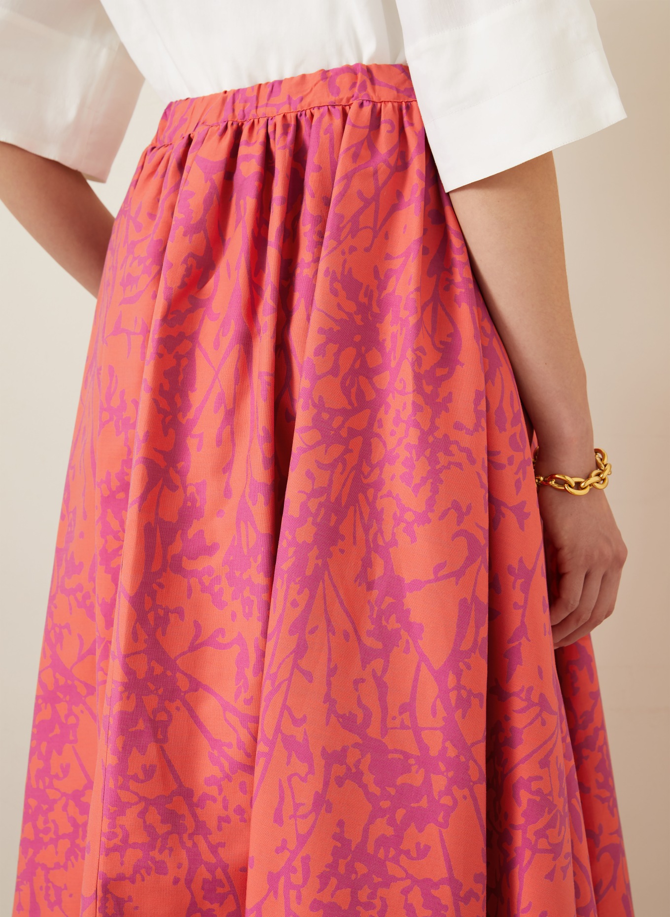 Max Mara Sukně: ČERVENÁ / FIALOVÁ