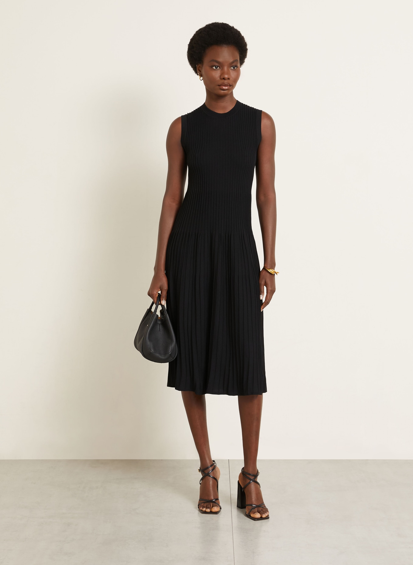 Max Mara Strickkleid EGIZIO: SCHWARZ