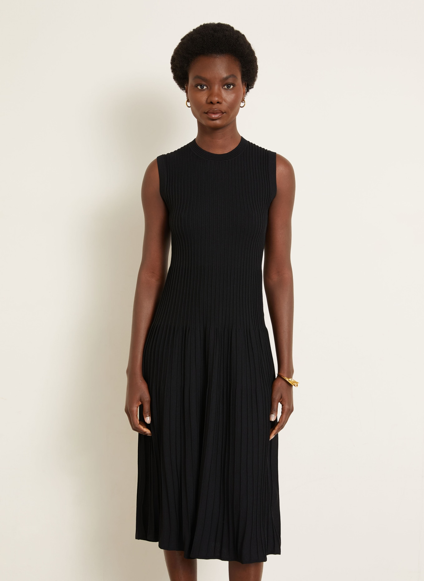 Max Mara Strickkleid EGIZIO: SCHWARZ