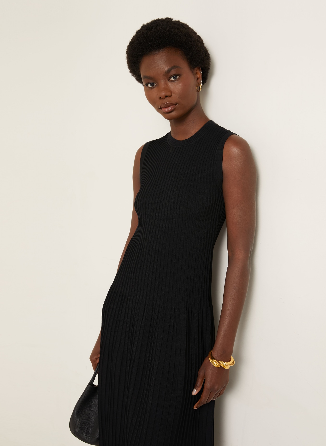 Max Mara Strickkleid EGIZIO: SCHWARZ