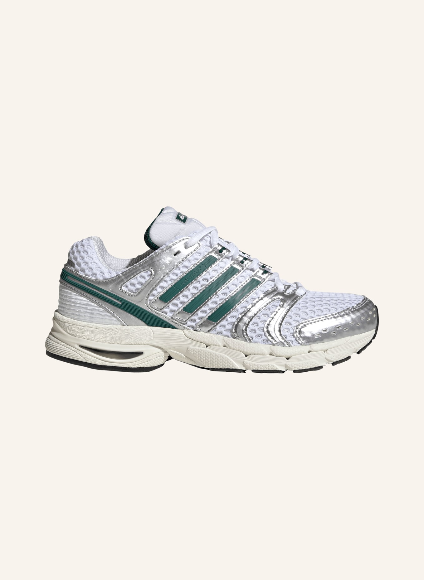 adidas Originals ADISTAR CONTROL 5 Sneakers: SILVER / GREEN / WHITE