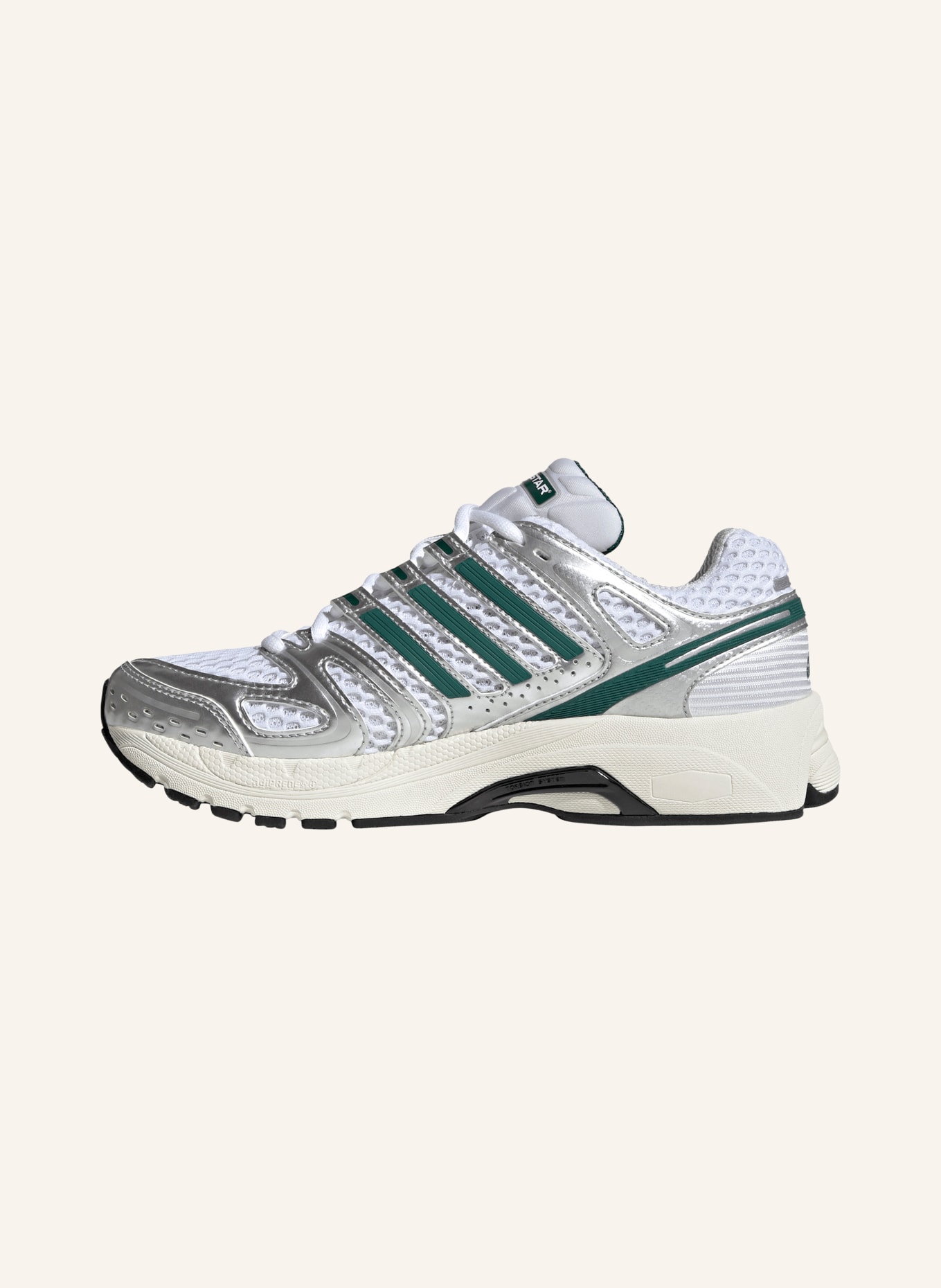 adidas Originals ADISTAR CONTROL 5 Sneakers: SILVER / GREEN / WHITE