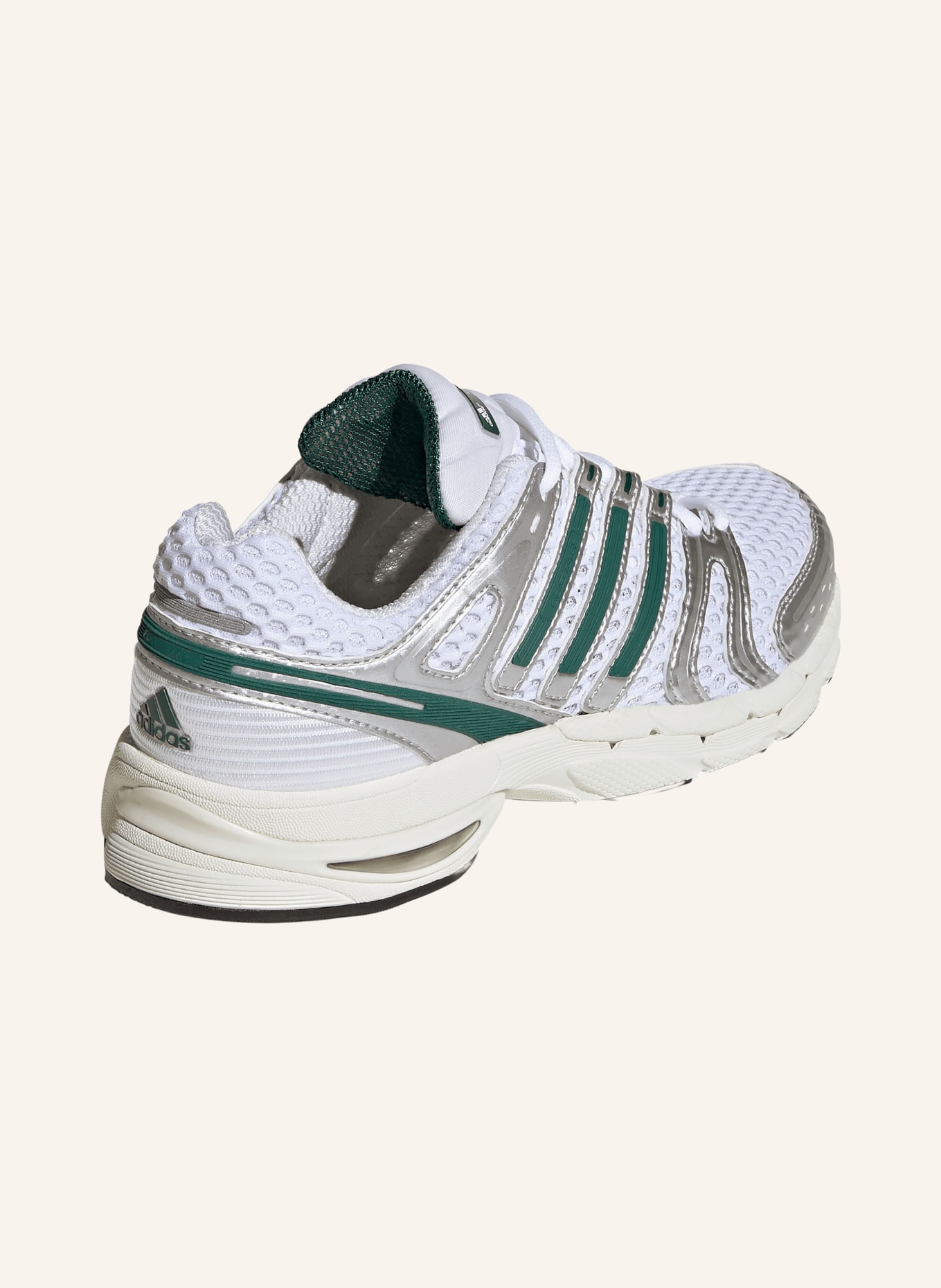 adidas Originals ADISTAR CONTROL 5 Sneakers: SILVER / GREEN / WHITE