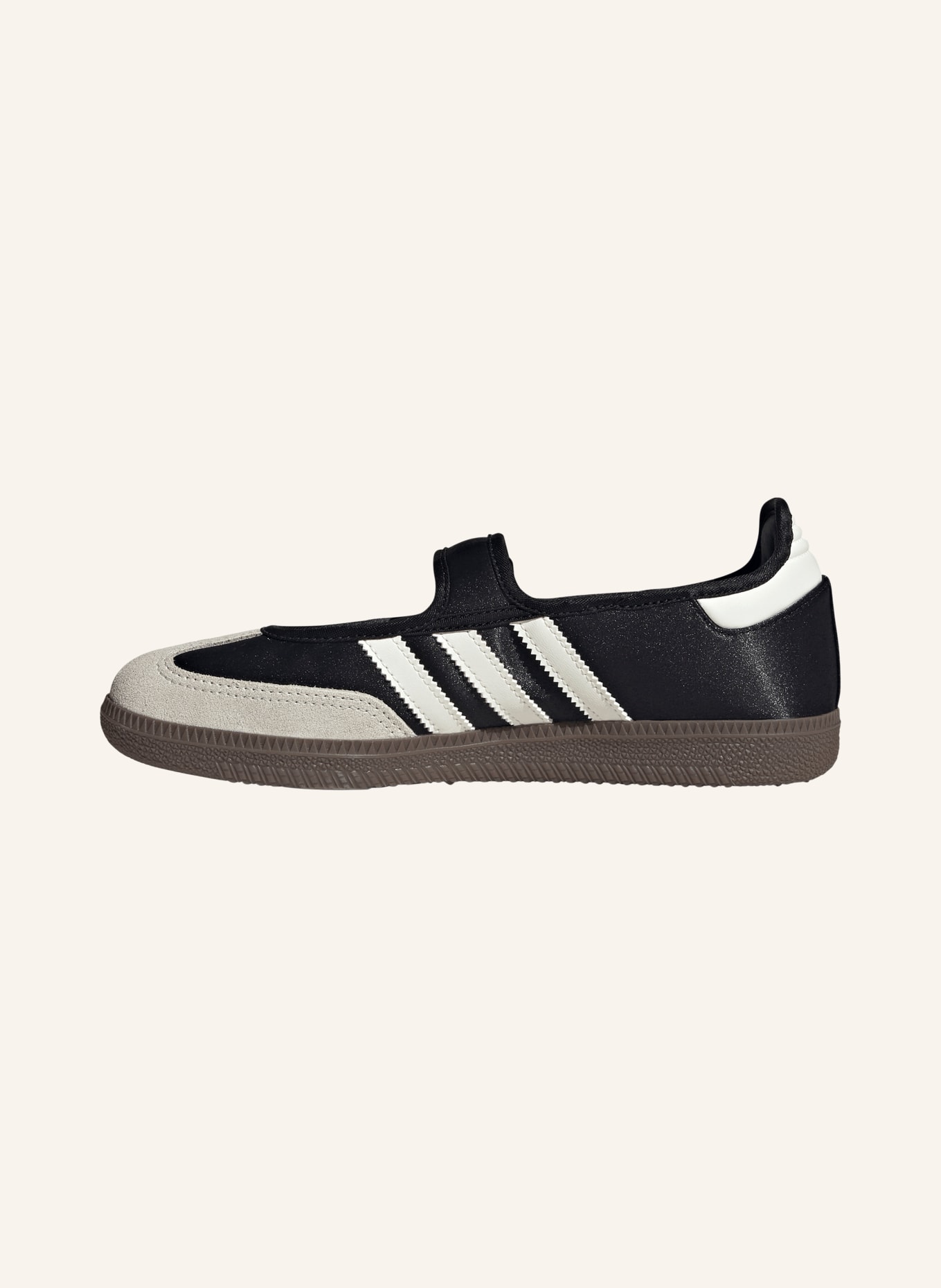 adidas Originals Baleriny Mary Jane SAMBA JANE: CZARNY / JASNOCZARY / BIAŁY