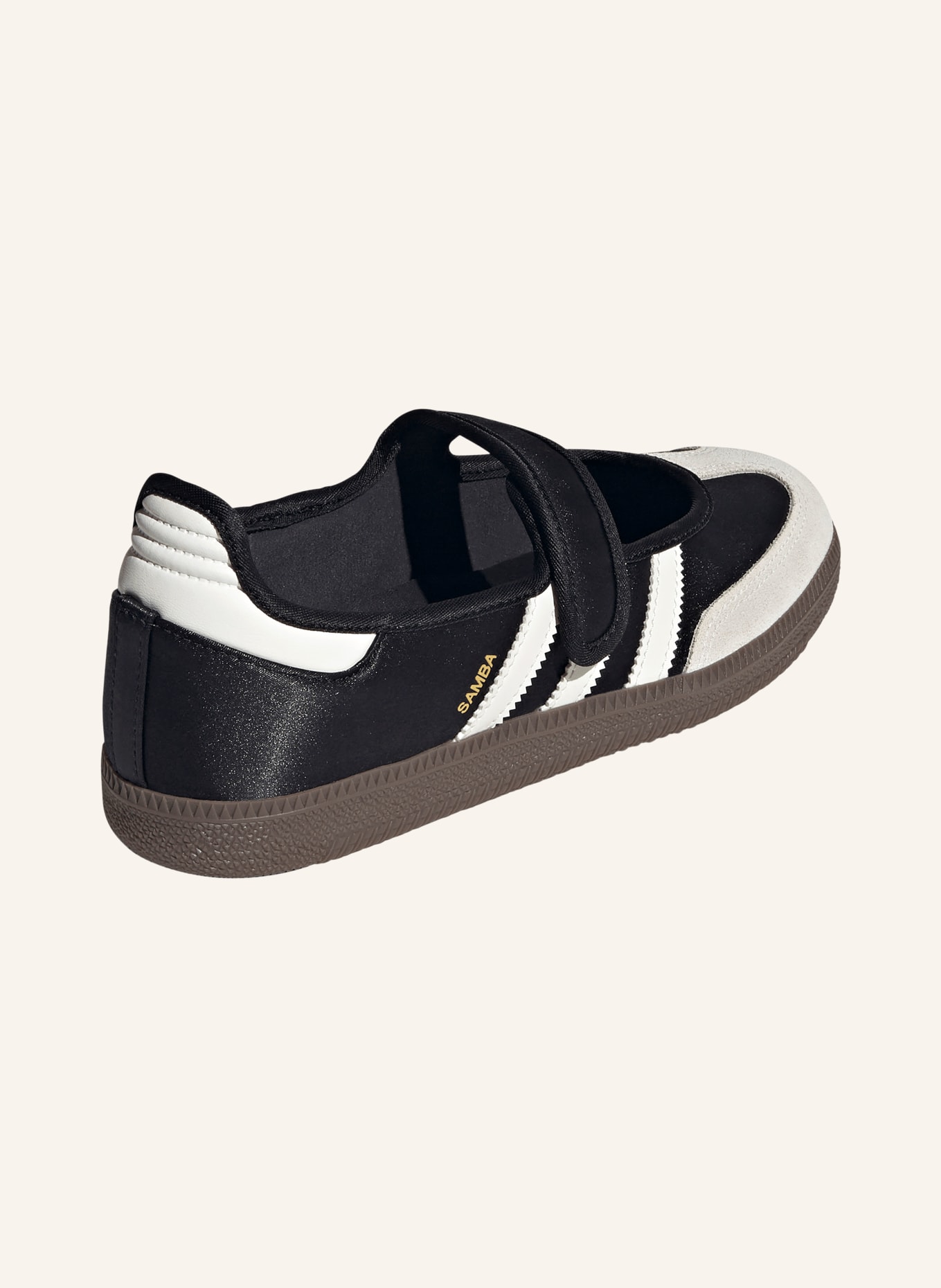 adidas Originals Baleriny Mary Jane SAMBA JANE: CZARNY / JASNOCZARY / BIAŁY